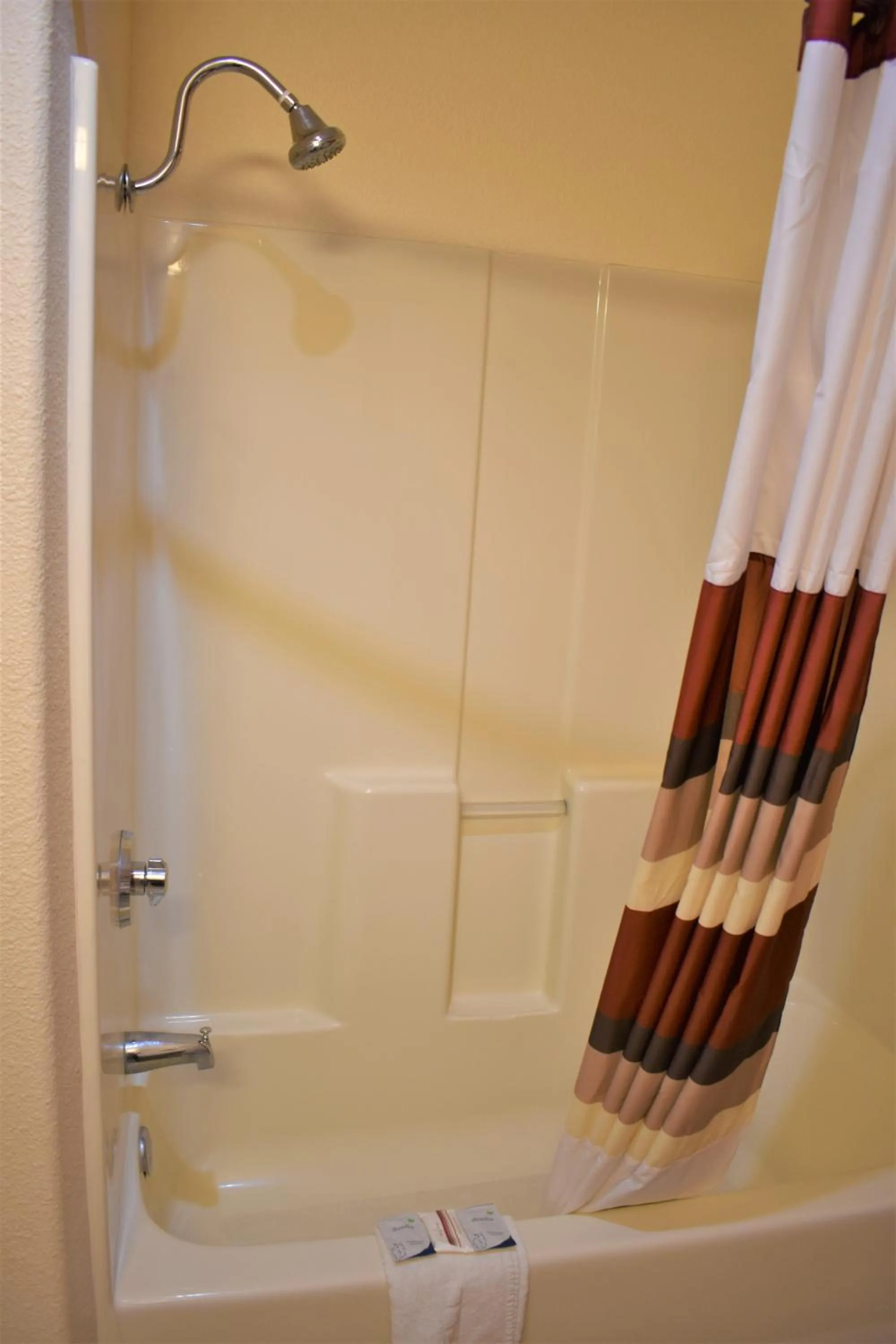 Shower in Super 8 by Wyndham New Braunfels I-35