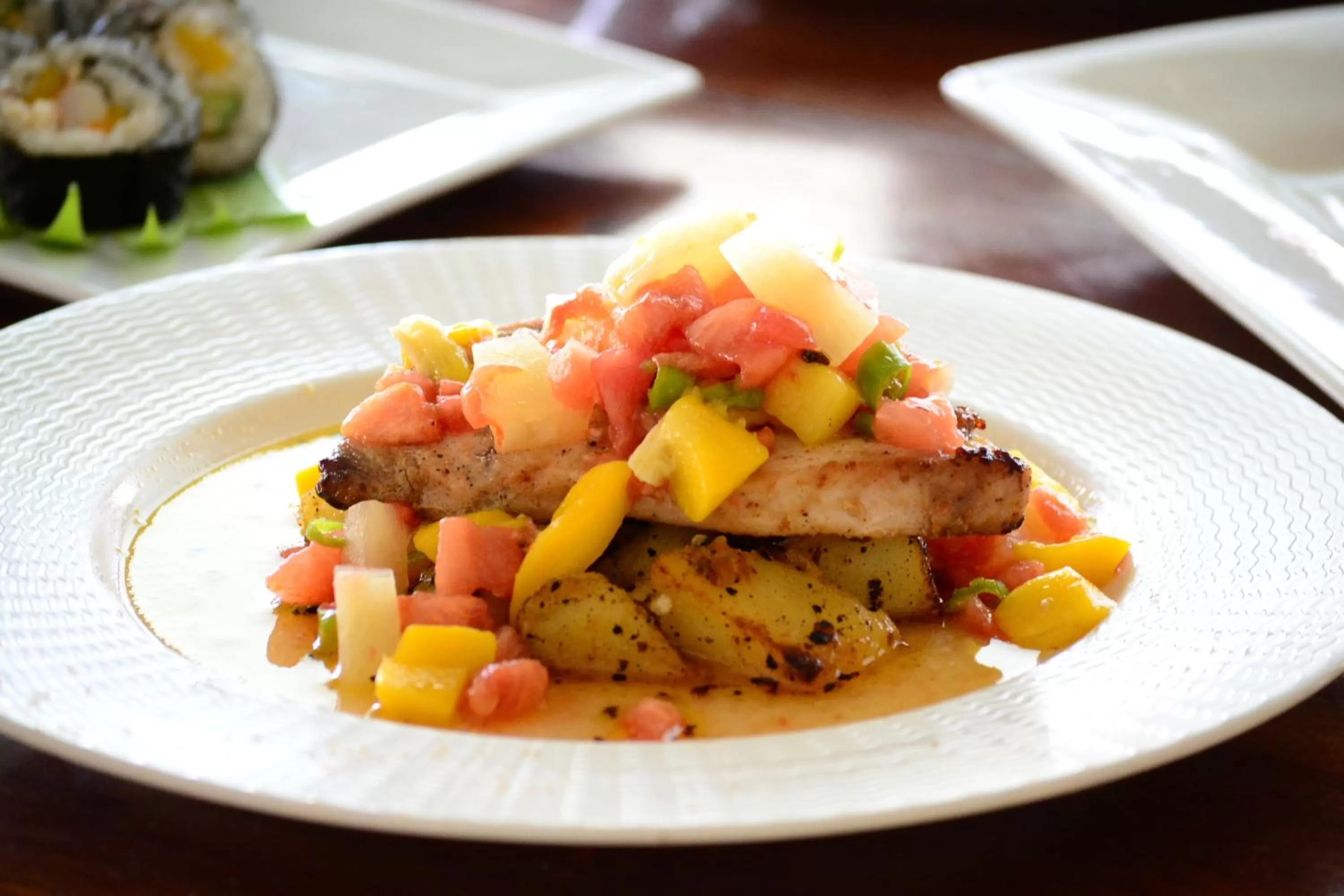 Food and drinks in Eden Resort