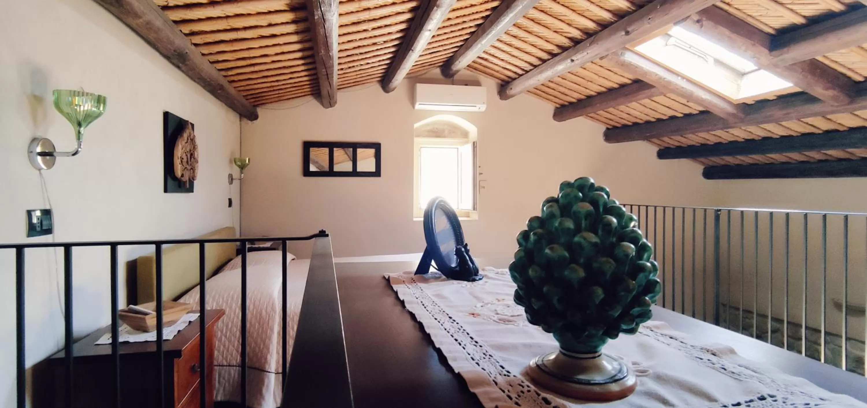 Bedroom, Bed in Palazzo Gambuzza