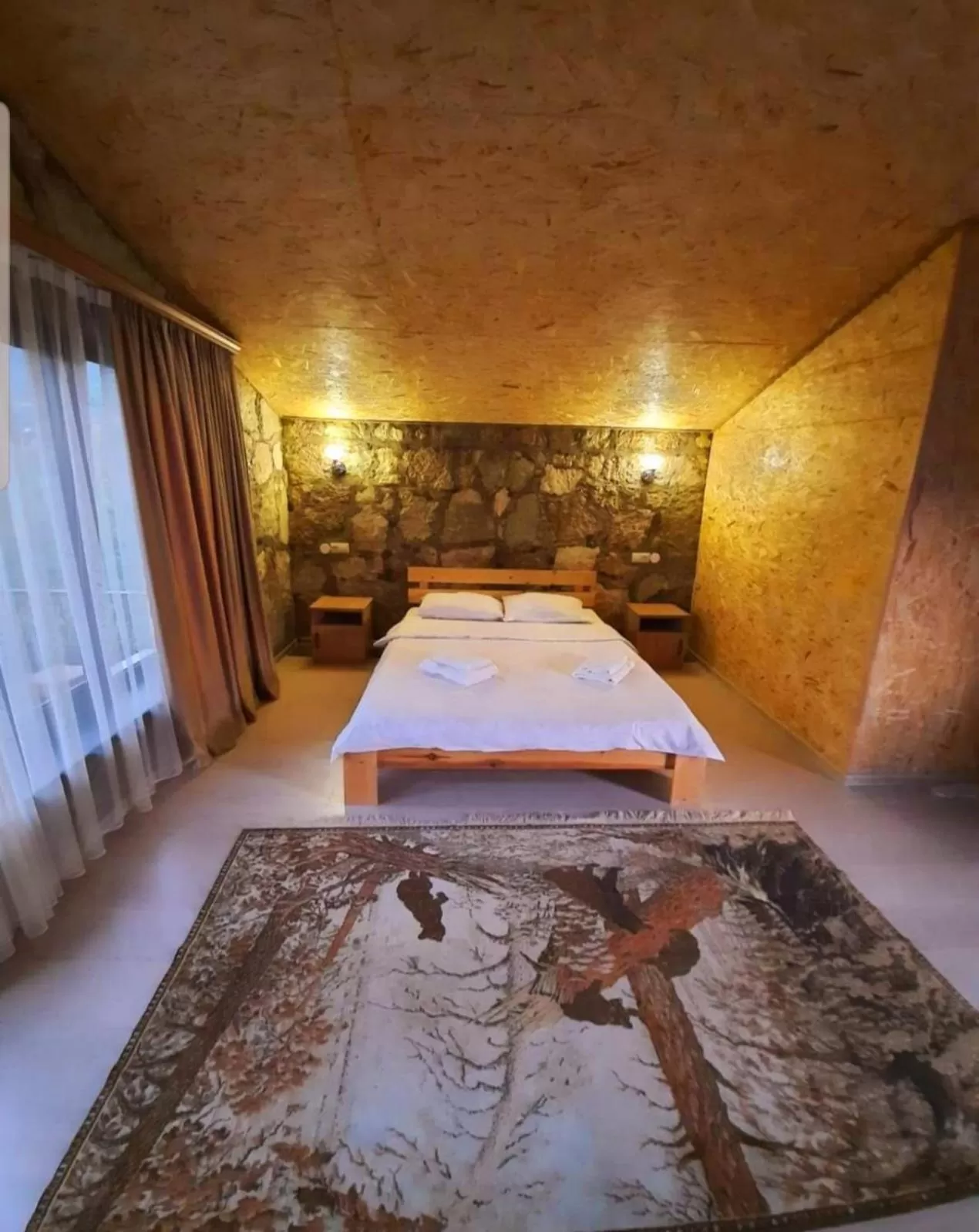 Bed in Guest house Ijevan's Garden