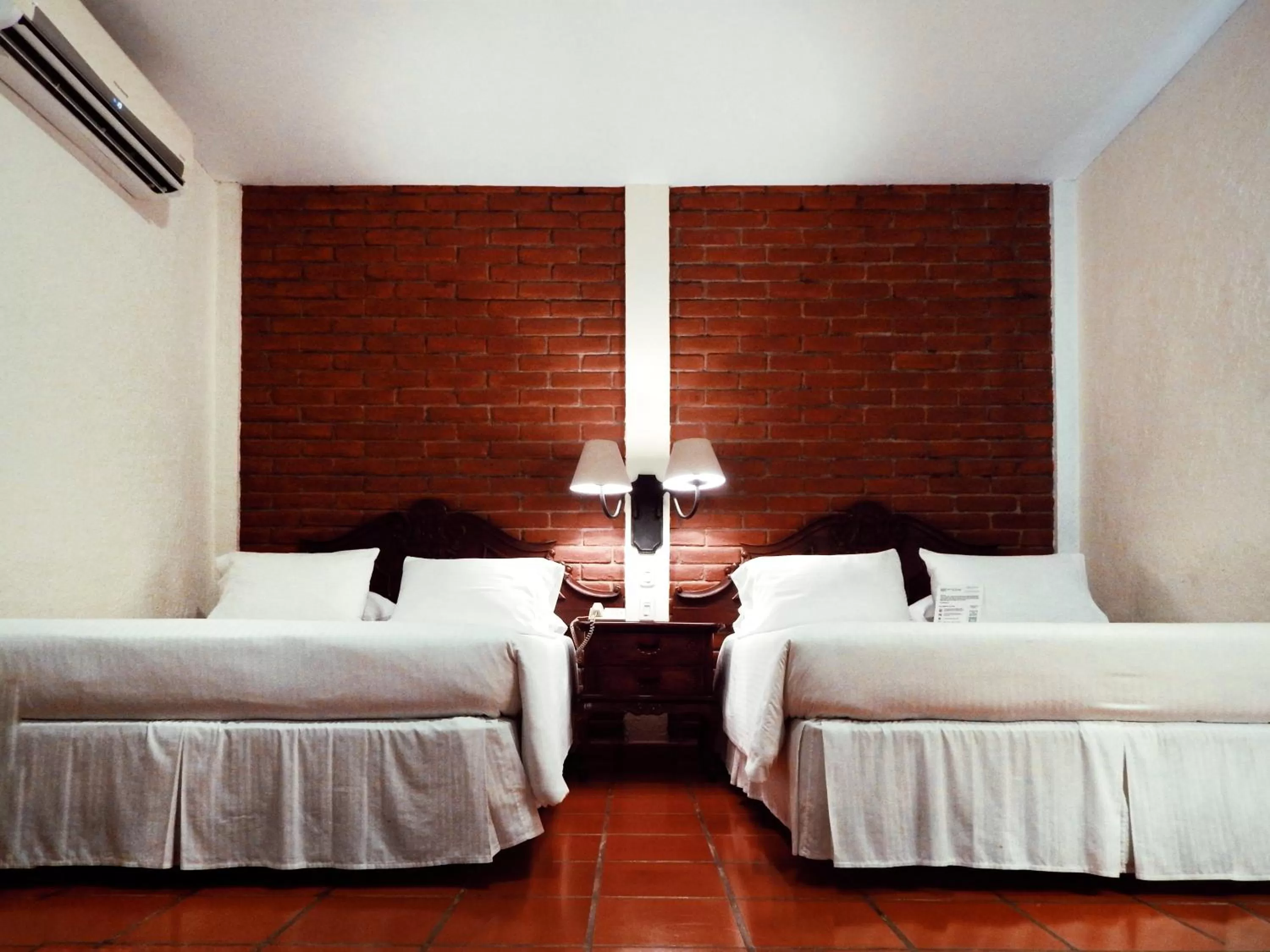 Bed in Hotel El Convento Leon Nicaragua