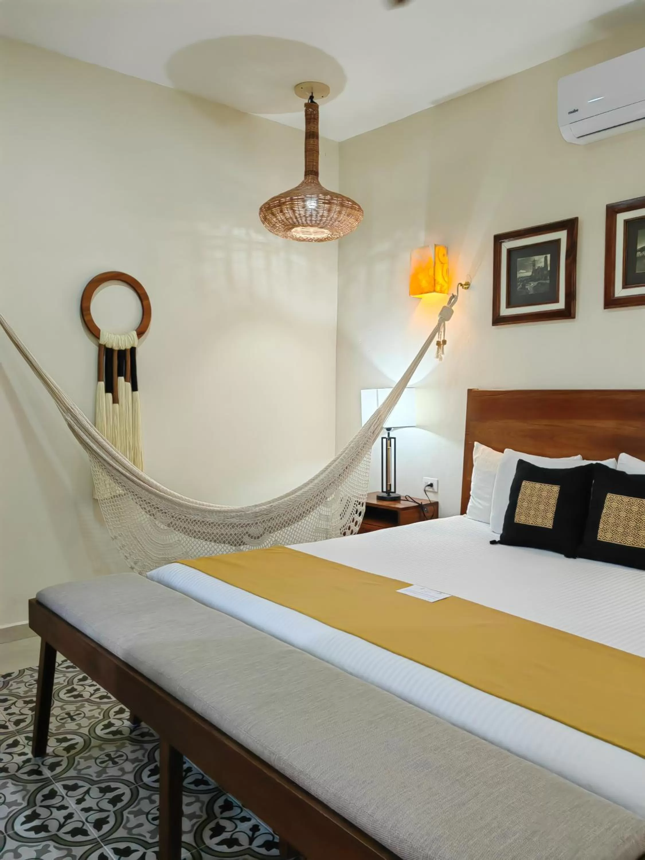 Bed in Le Muuch Hotel Boutique