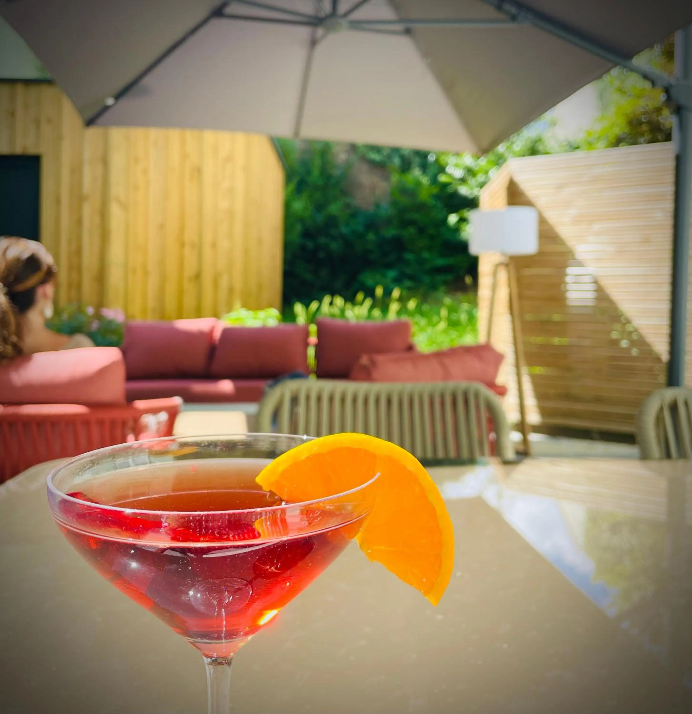 Patio in Hôtel Villa Berlioz