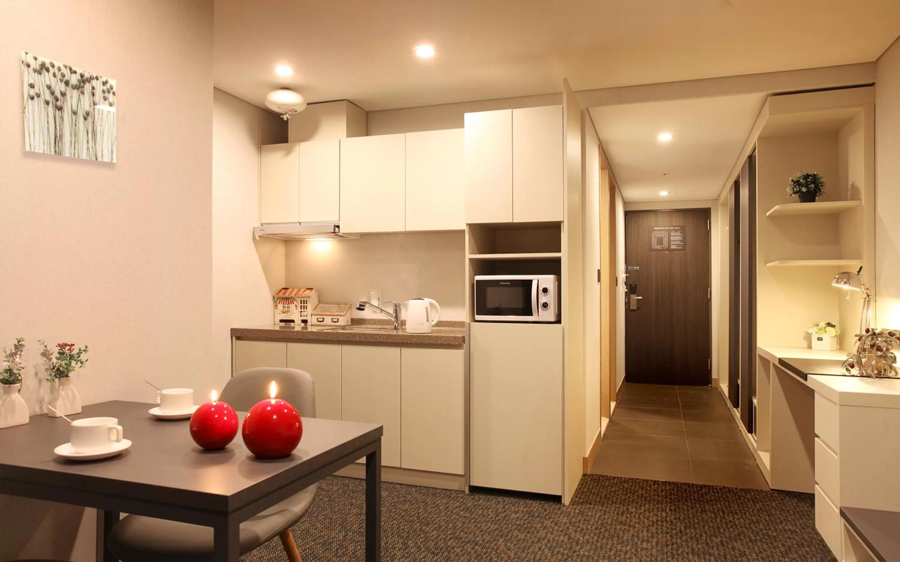 Decorative detail in Hotel Skypark Kingstown Dongdaemun