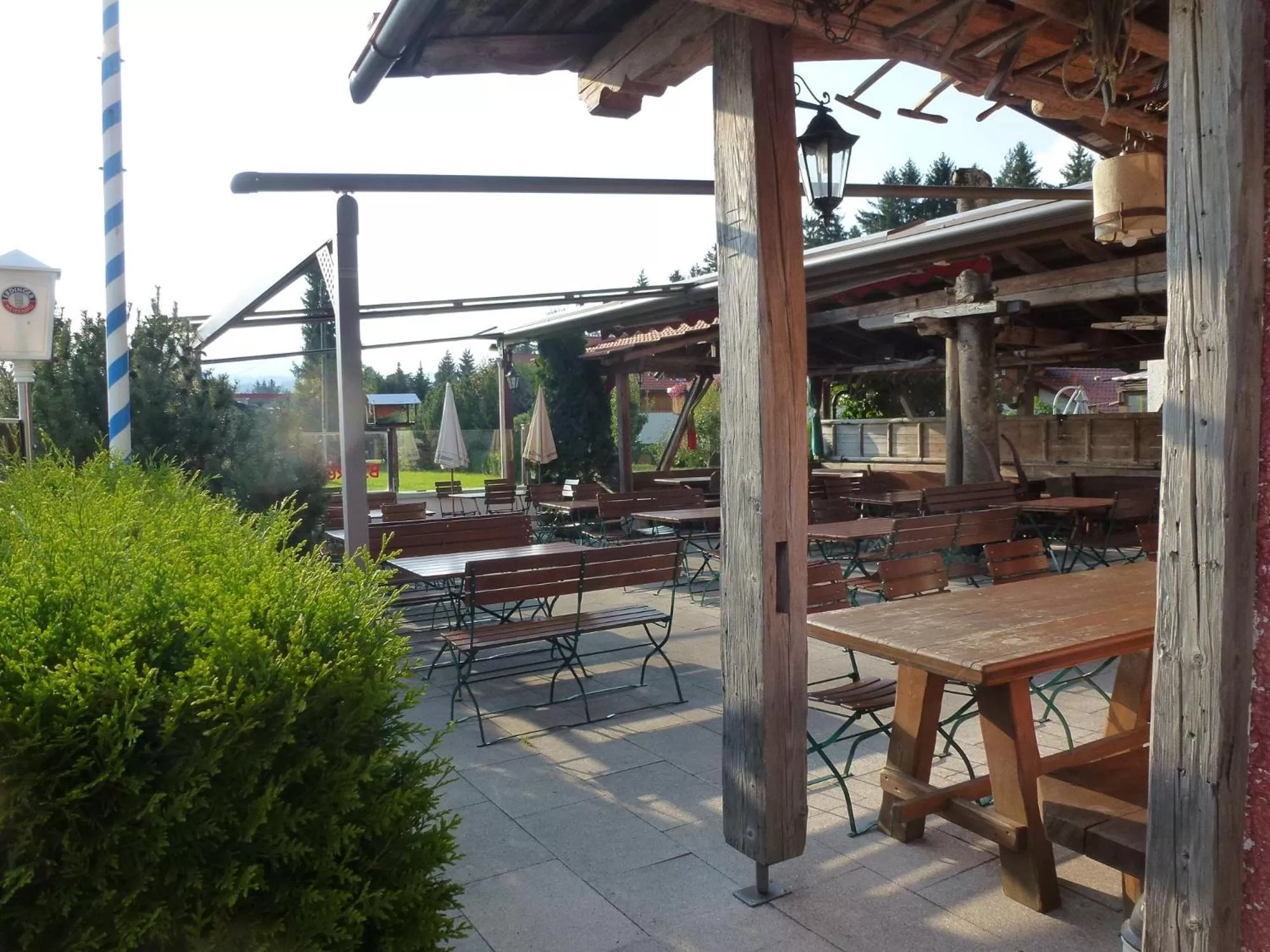 Balcony/Terrace, Restaurant/Places to Eat in Beim Haxenwirt