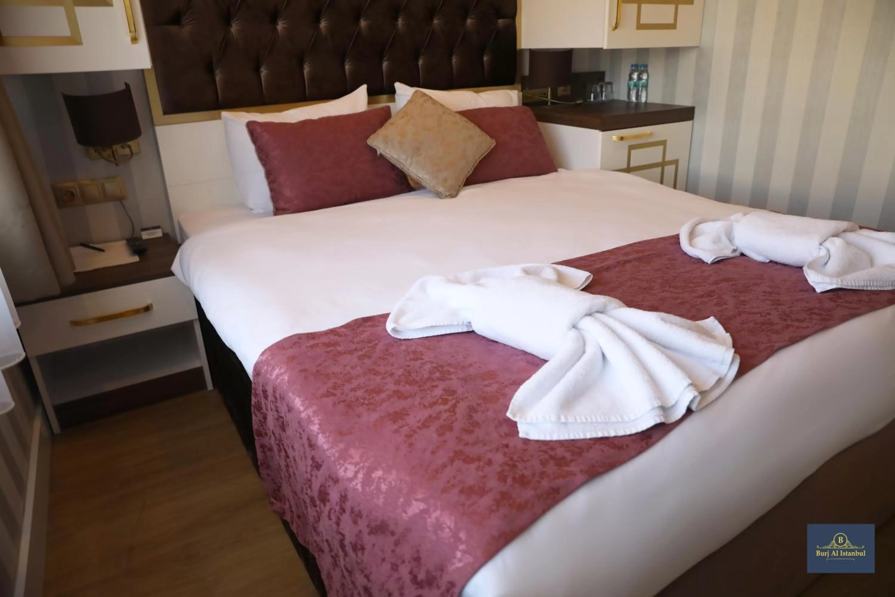 Bed in Burj Al Istanbul