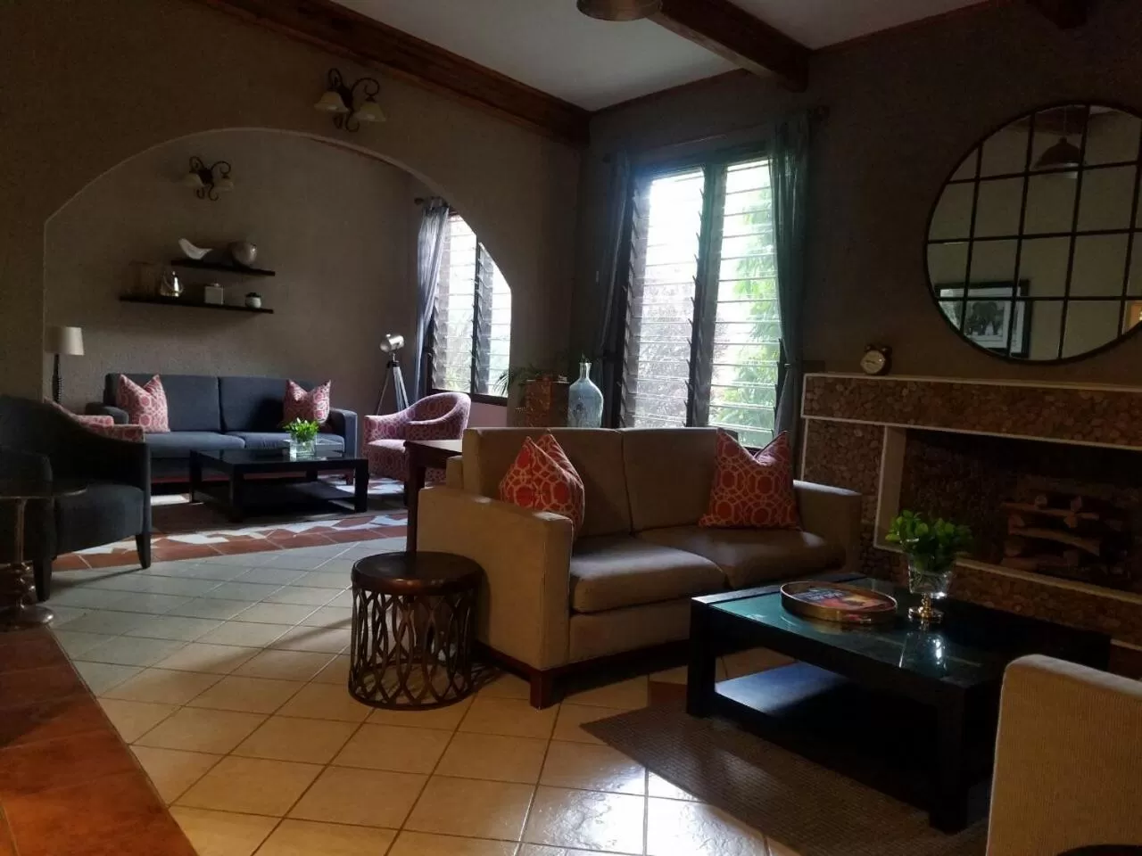 Seating Area in Ufulu Gardens Hotel