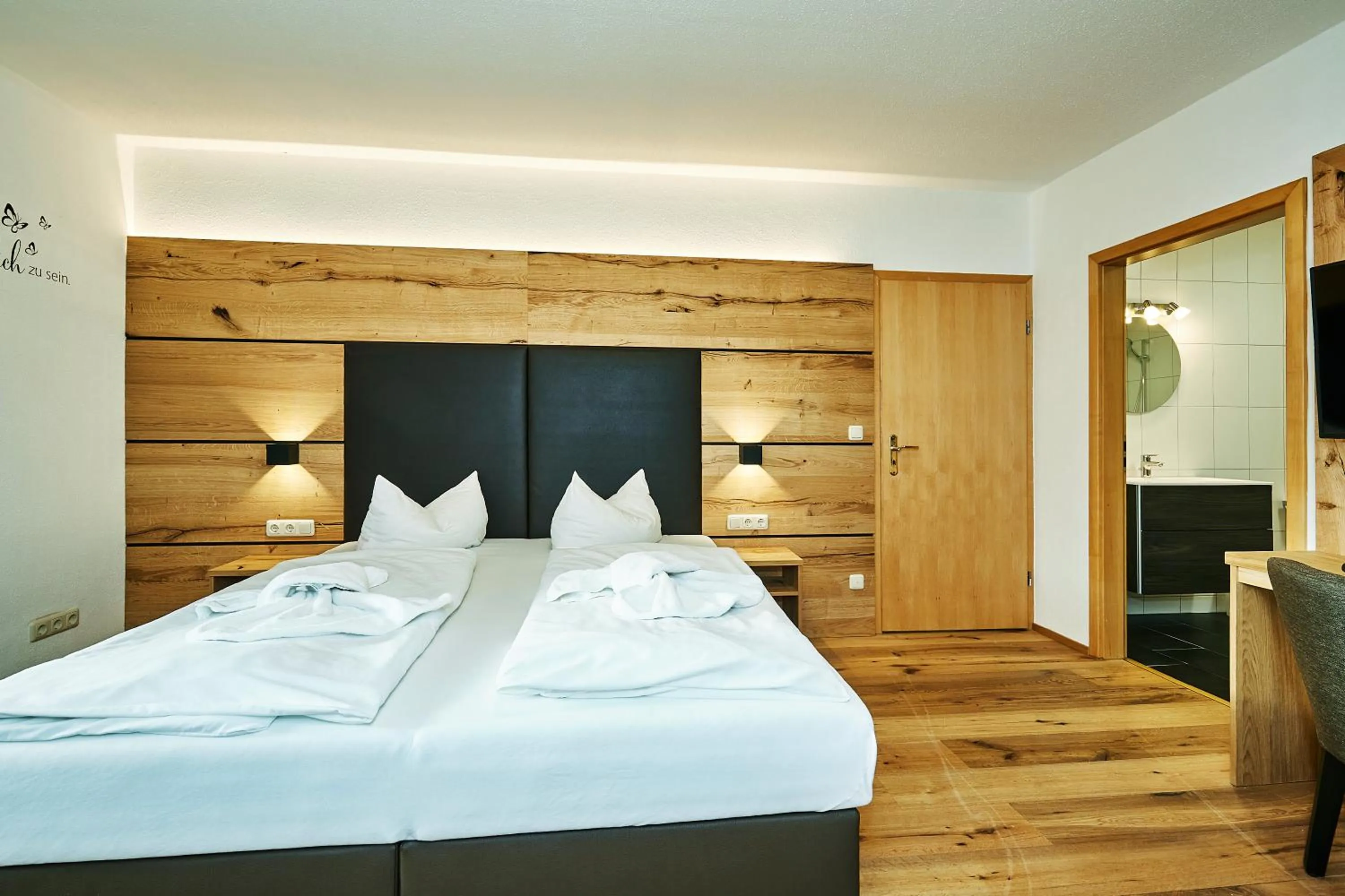 Bed in Hotel Rupertihof