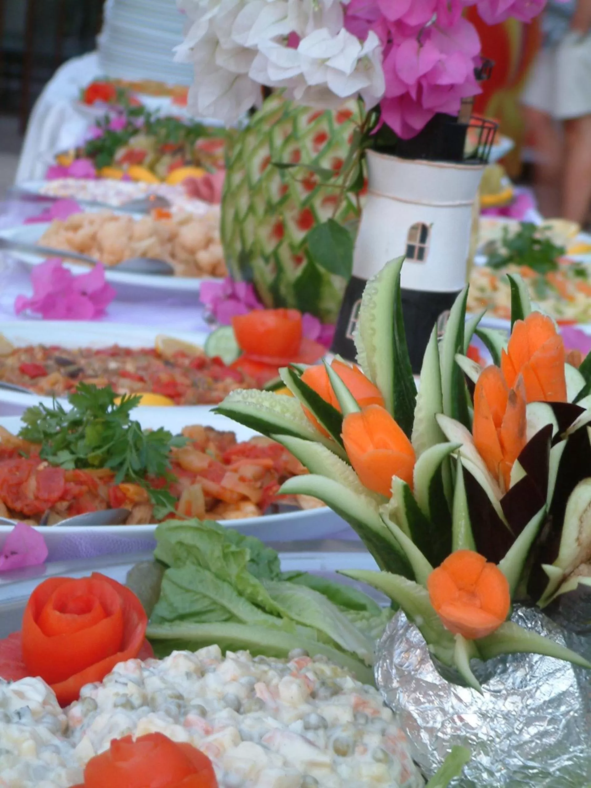 Food close-up in Villa Sonata