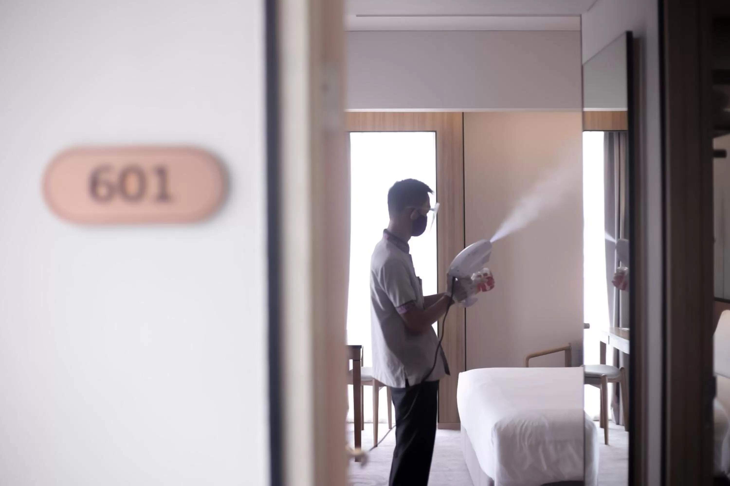 Staff, Bed in Mercure Samarinda