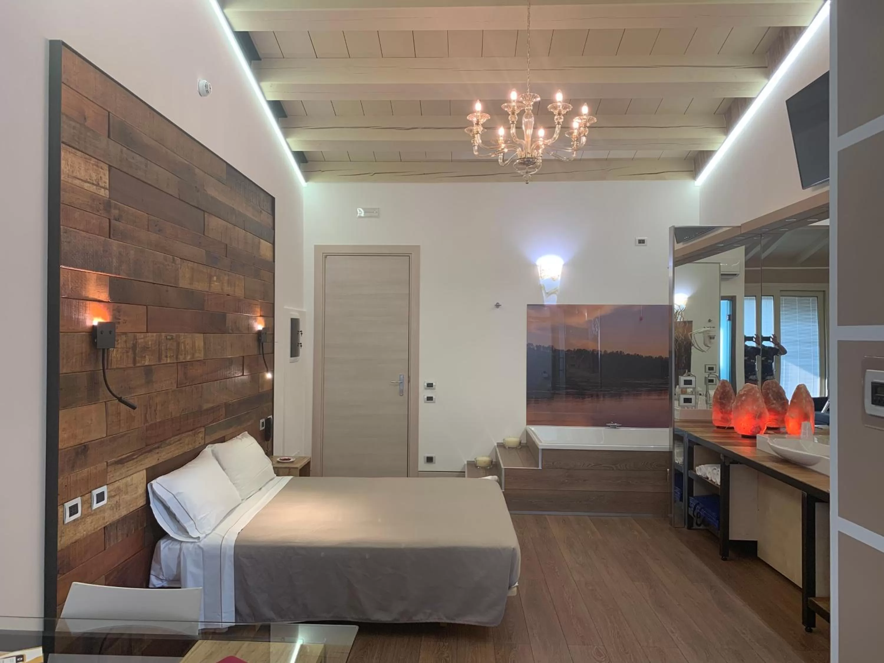 Bed in Luna Residence Hotel