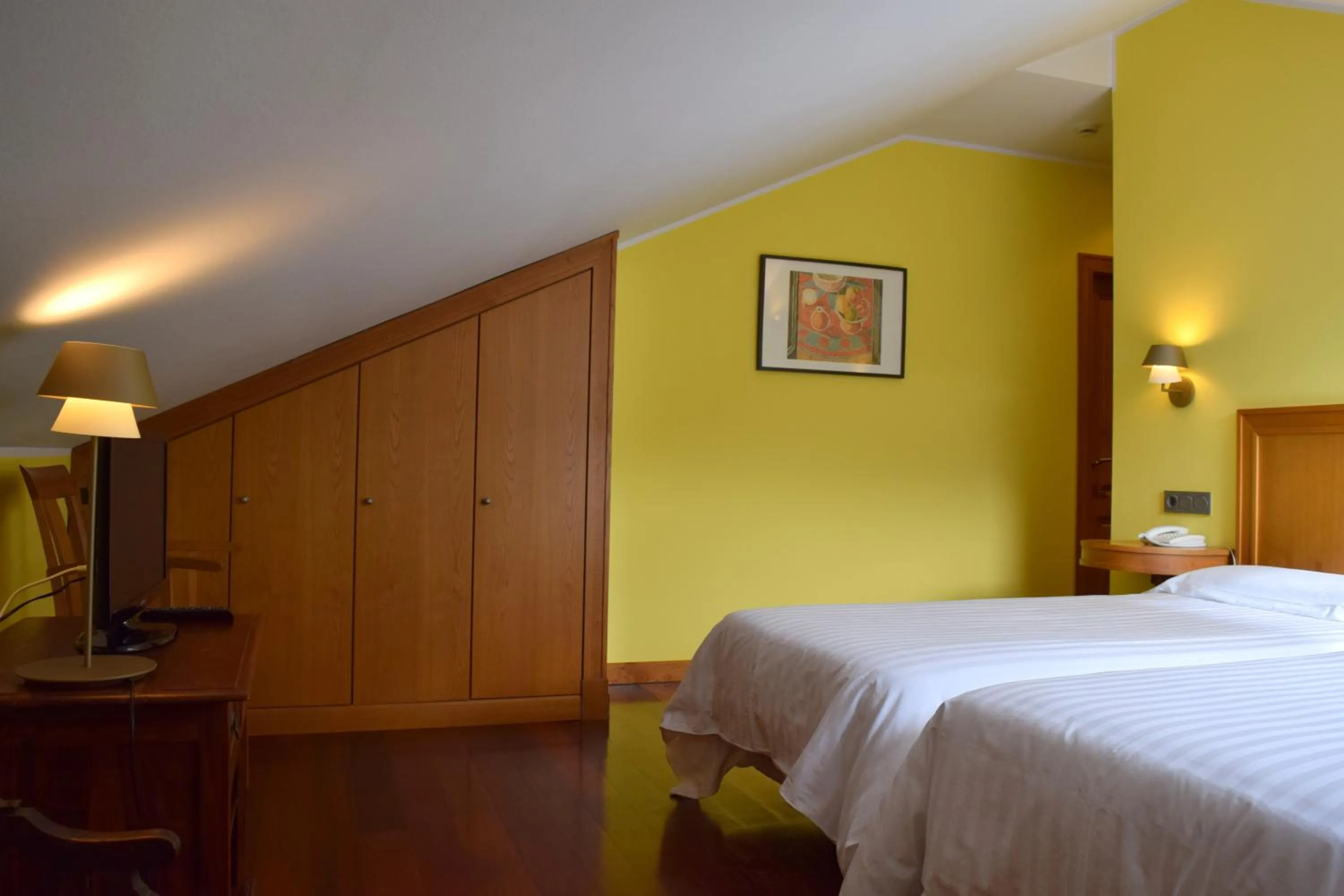 Decorative detail, Bed in Hotel El Sella