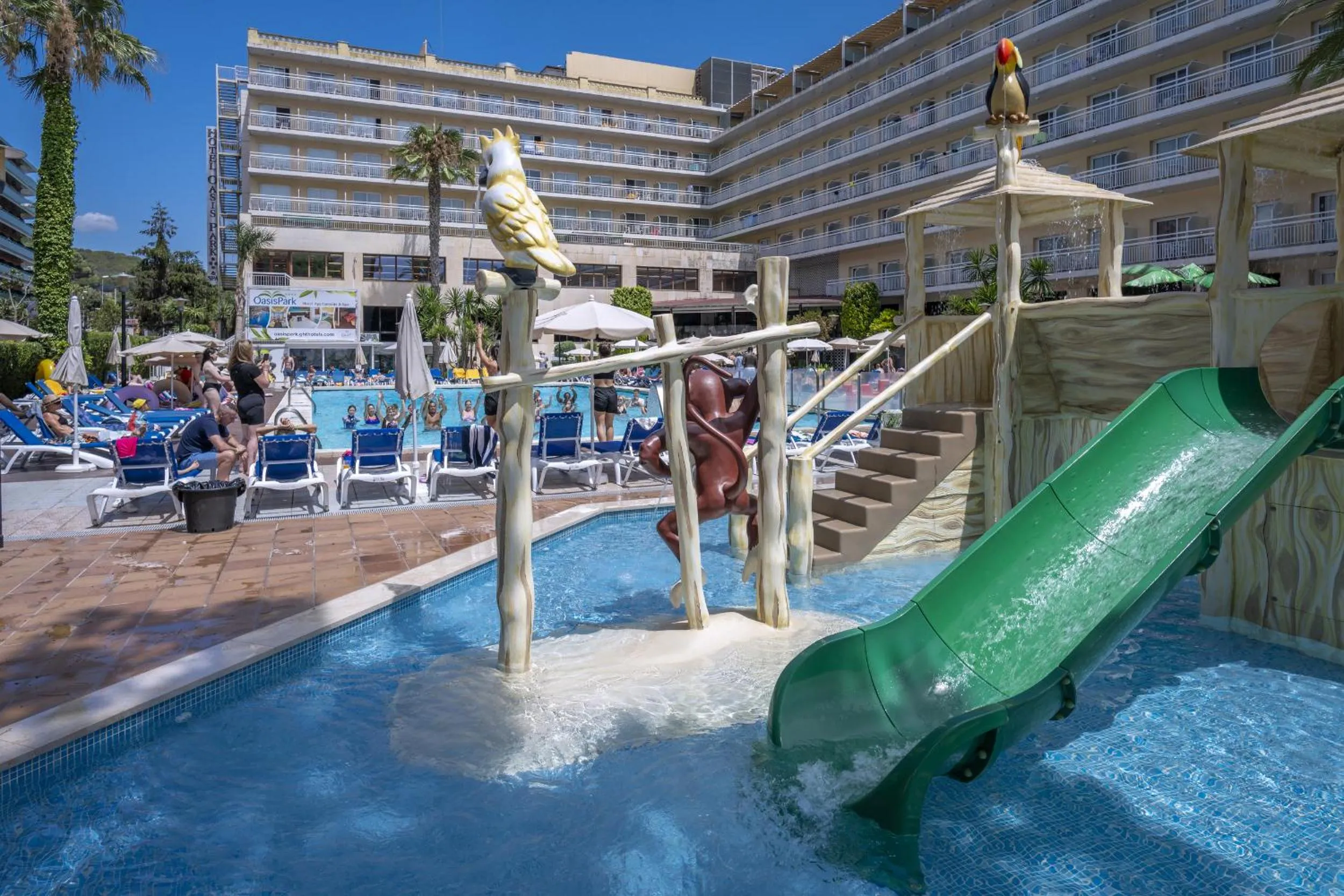 Swimming pool in GHT Oasis Park & Spa