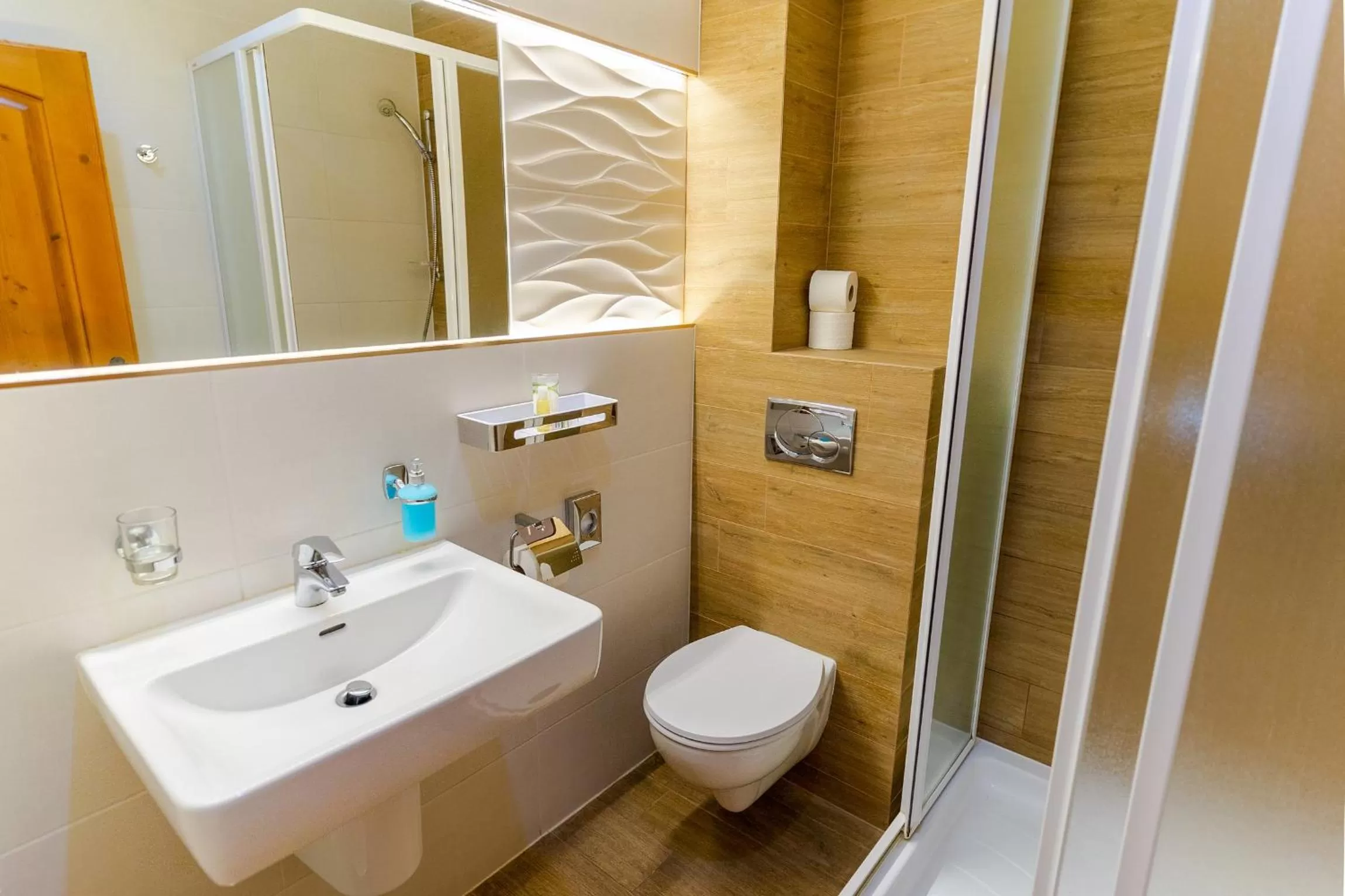 Bathroom in Hotel Strachanovka - Jánska Koliba