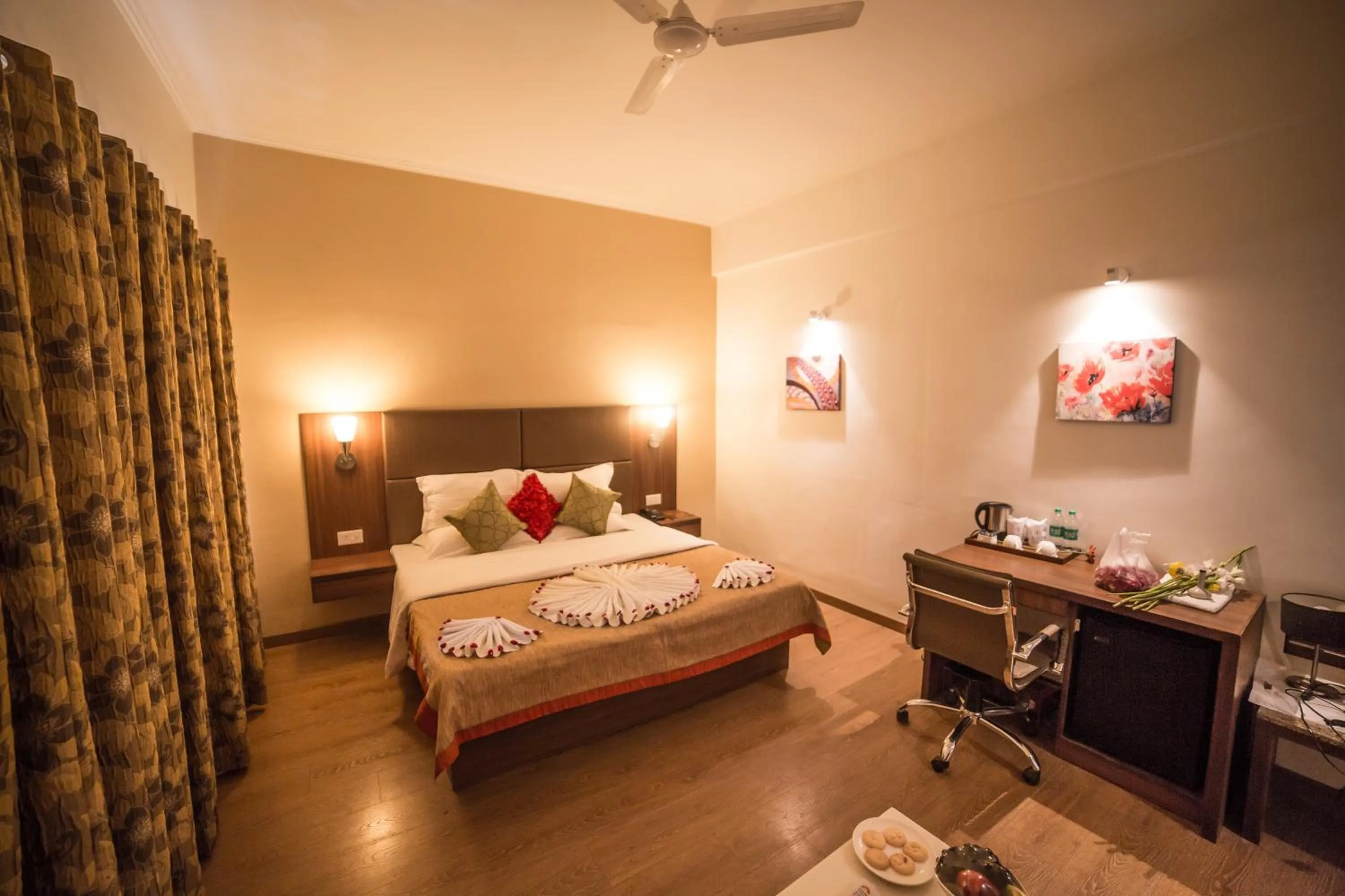 Bed in Diamond Hotel