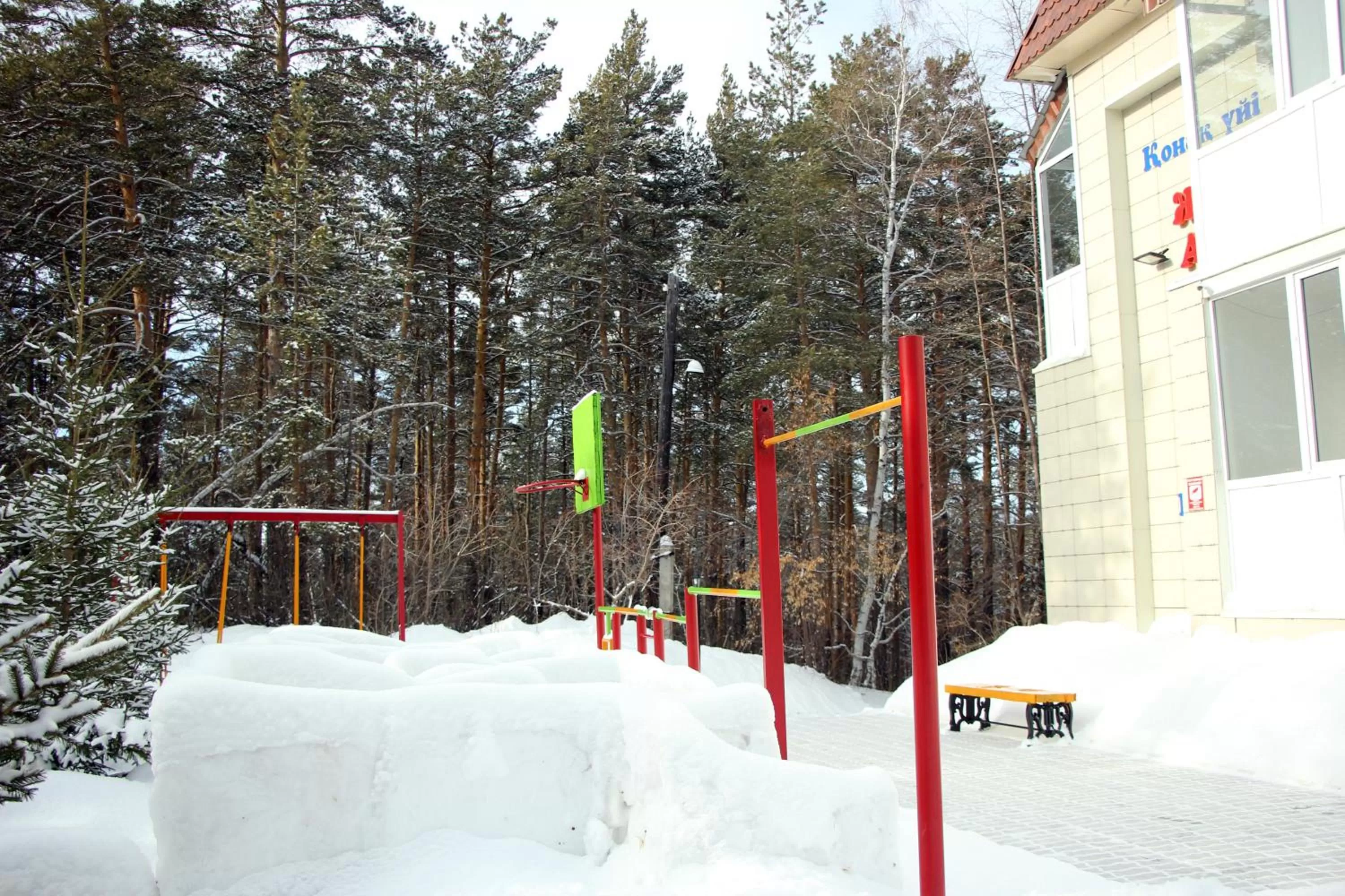 Winter in Zhaylau Hotel