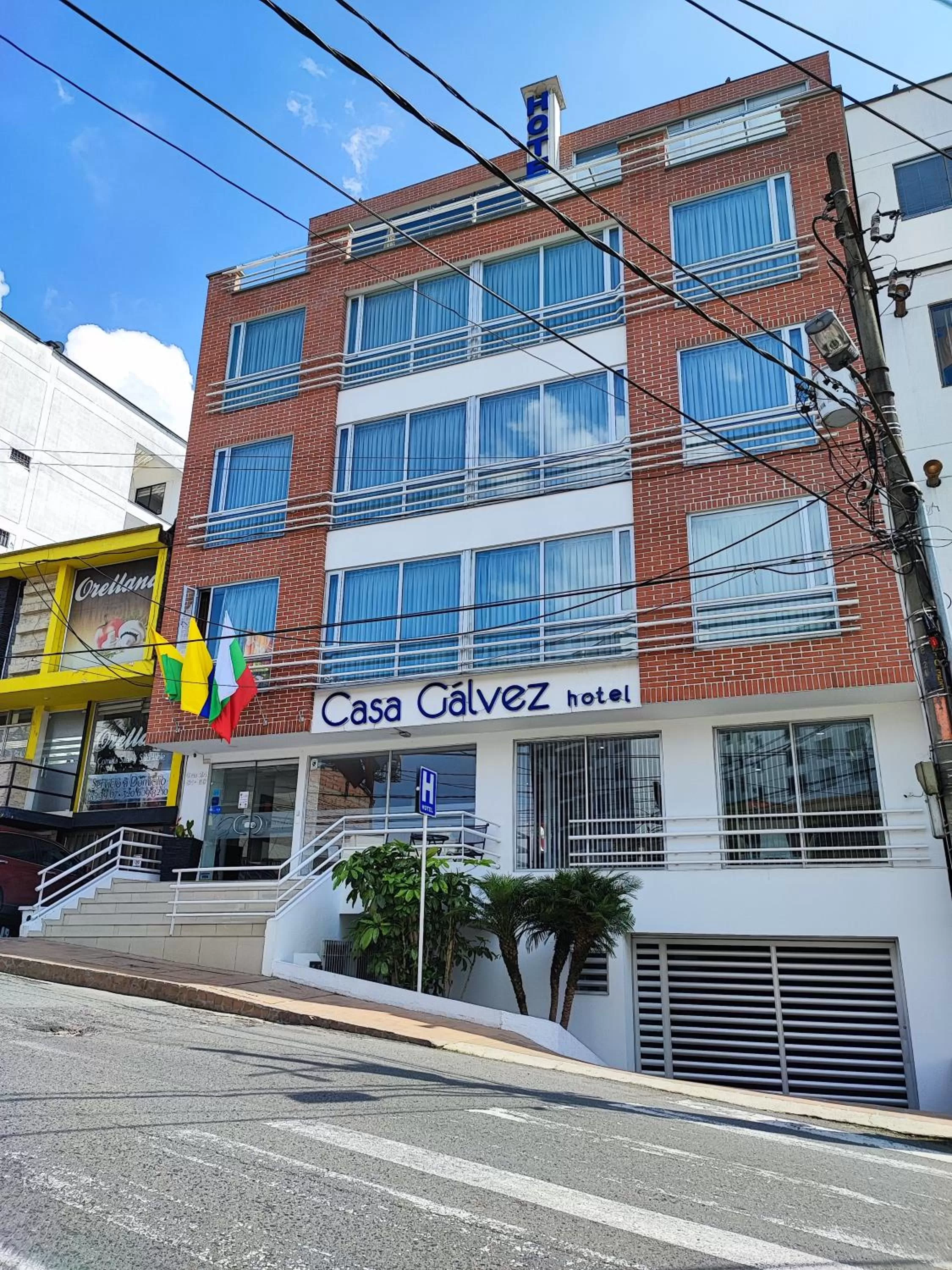 Property building in Hotel Casa Galvez