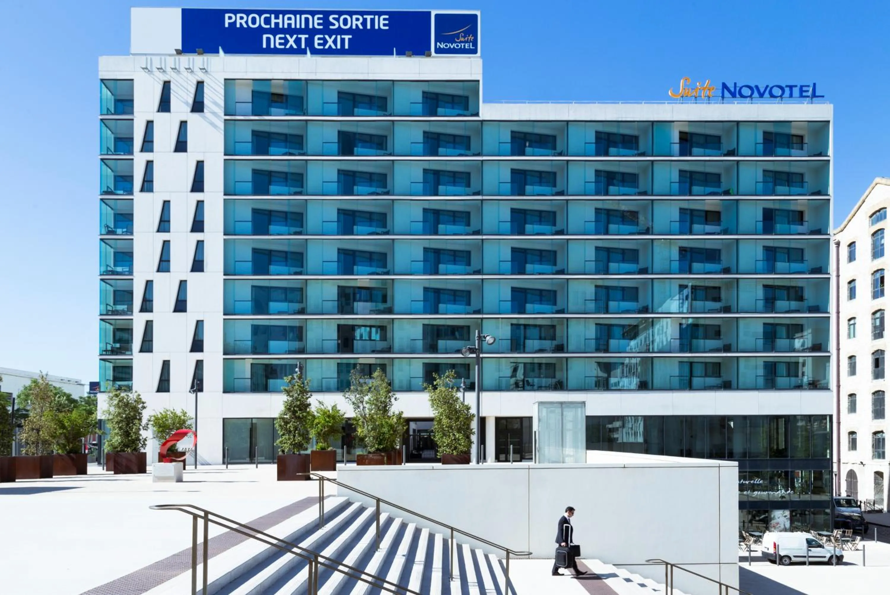 Property building in Novotel Suites Marseille Centre Euromed