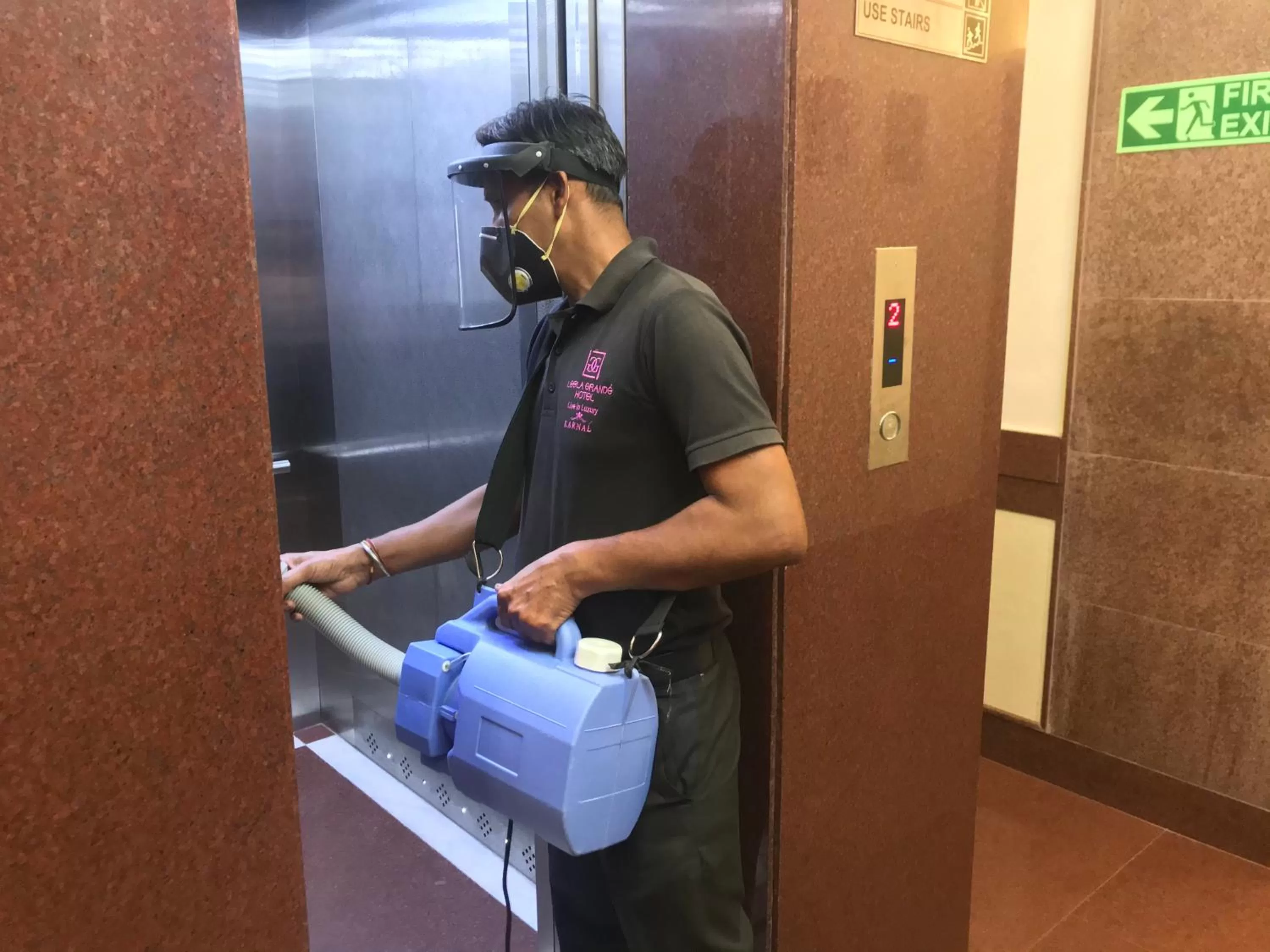 Property building in Hotel Leela Grande