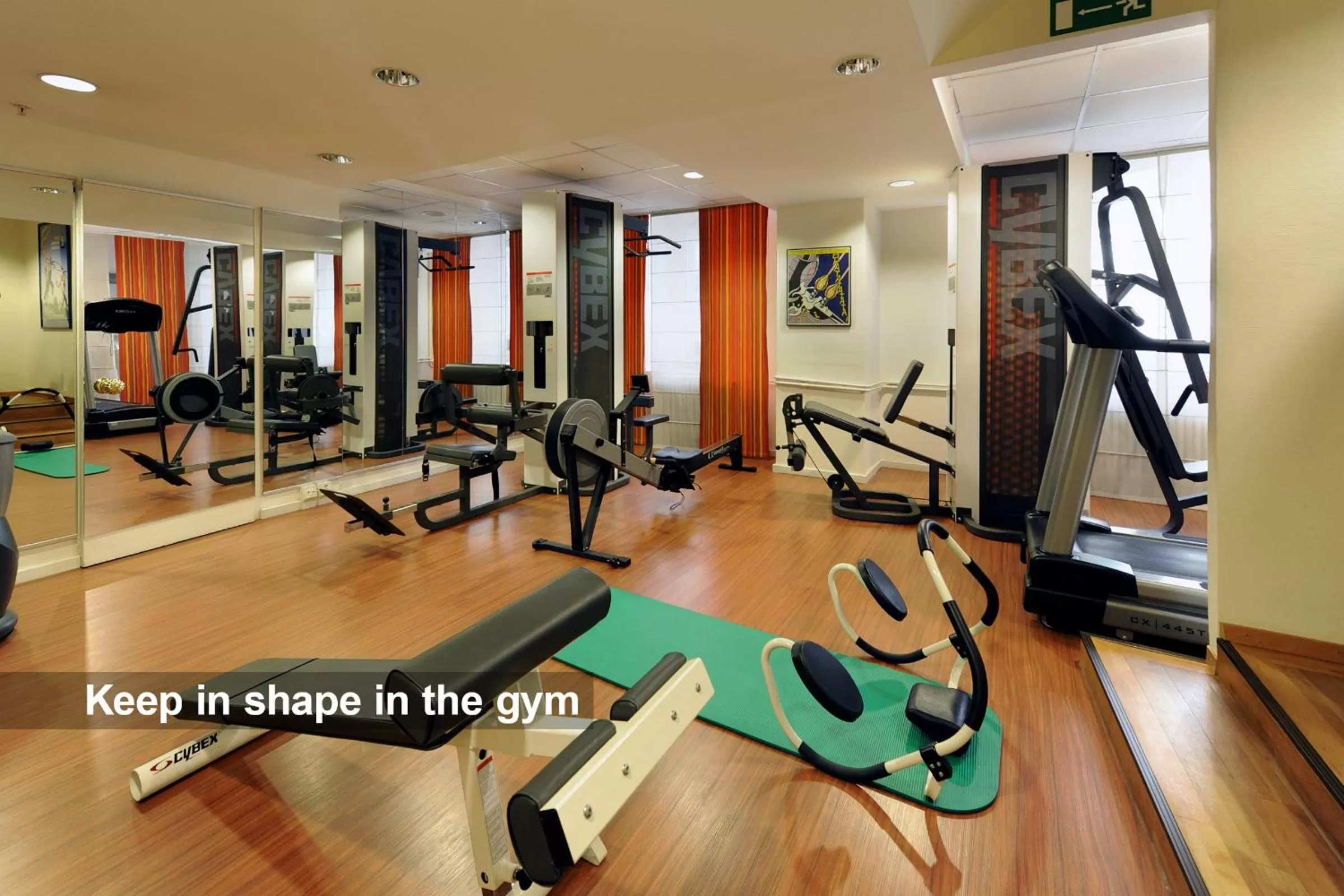 Fitness centre/facilities in Hotel Victoria