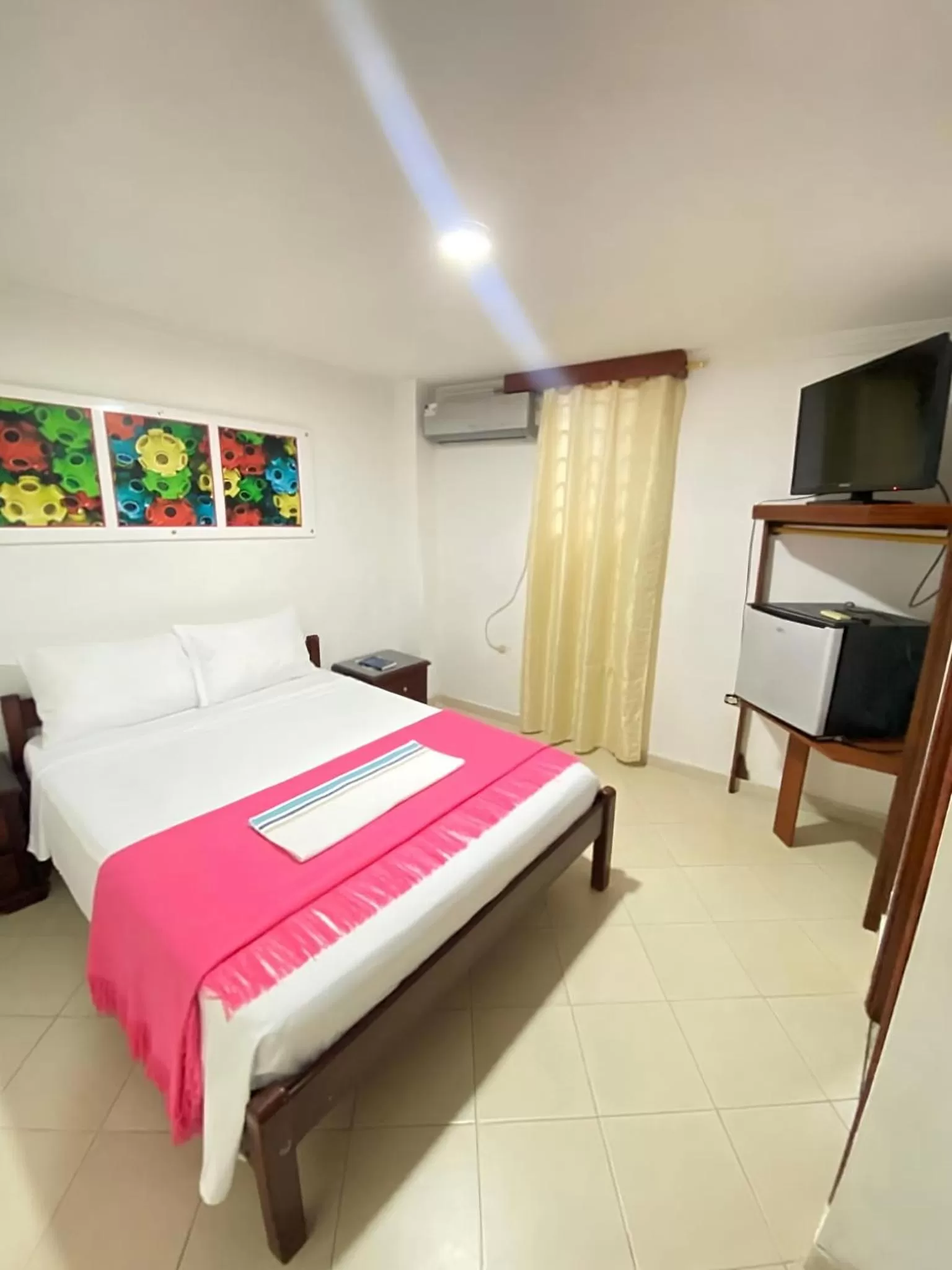 Bed in Hotel La Guajira