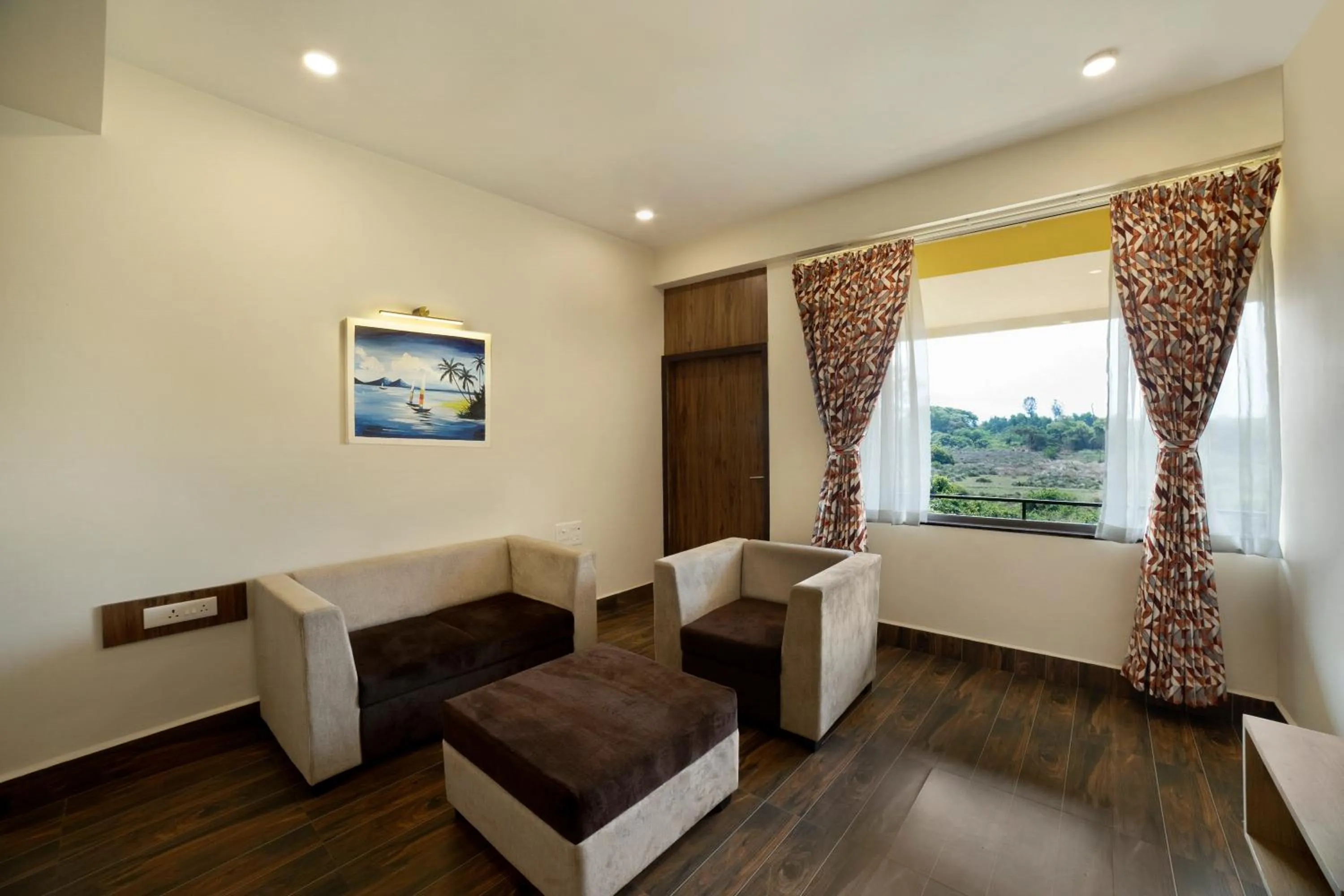 Seating area in Sterling Karwar