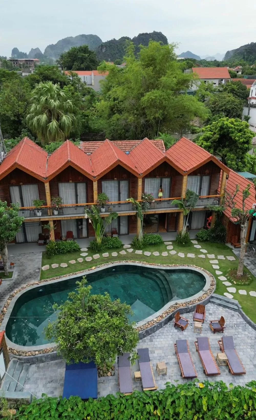 Property building, Pool View in Tam Coc Windy Fields