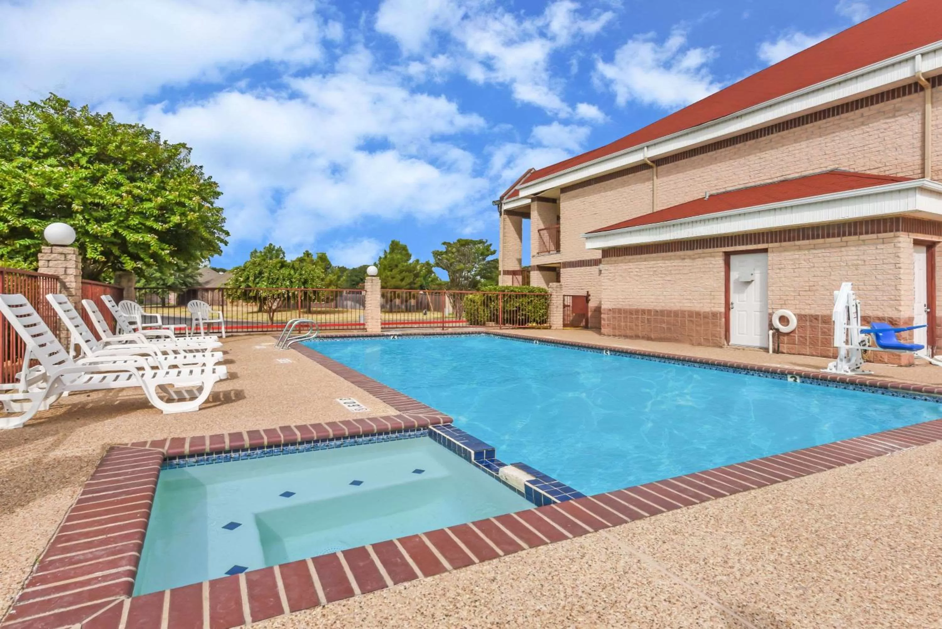 On site in Days Inn by Wyndham Granbury