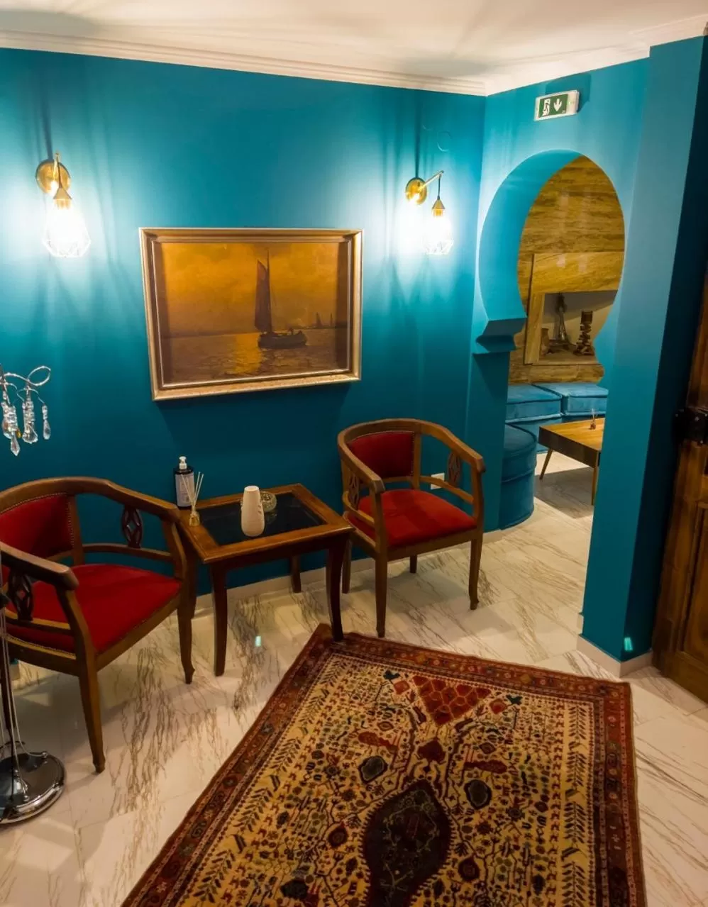 Lobby or reception in Amina Hanem Boutique Apartments