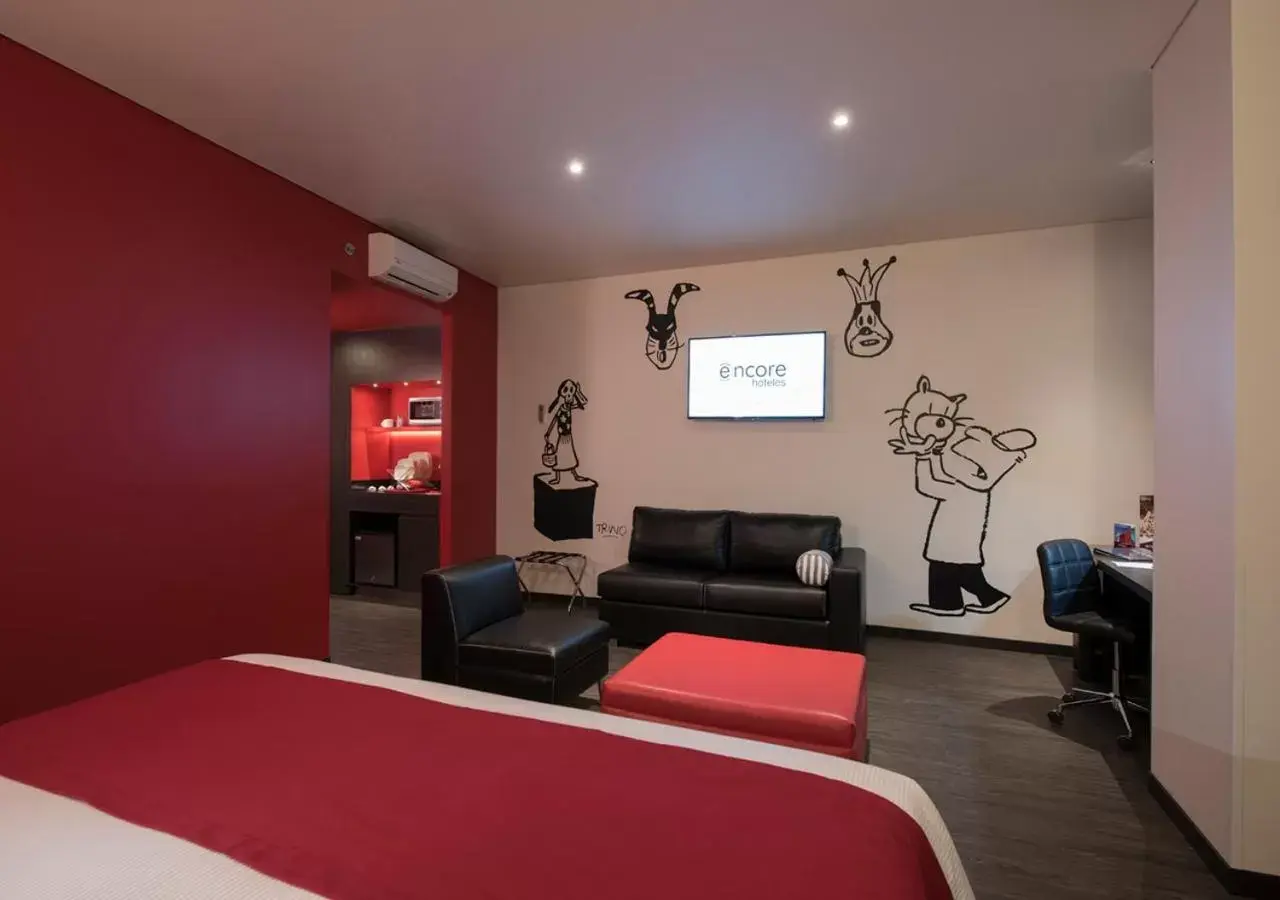 Junior King Suite - Non-Smoking in Ramada Encore by Wyndham San Luis Potosi Junior King Suite - Non-Smoking in Ramada Encore by Wyndham San Luis Potosi