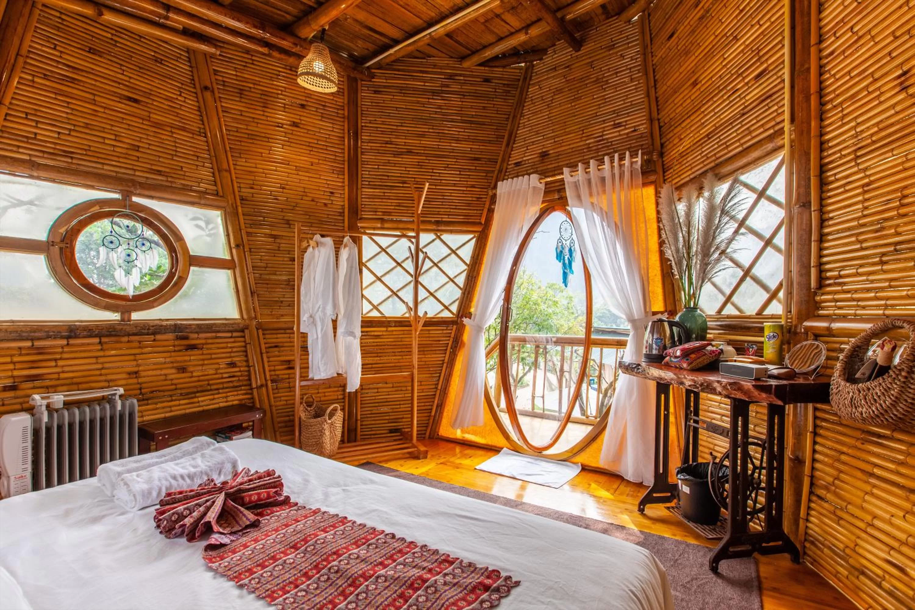 Bed in Trang An Lamia Bungalow