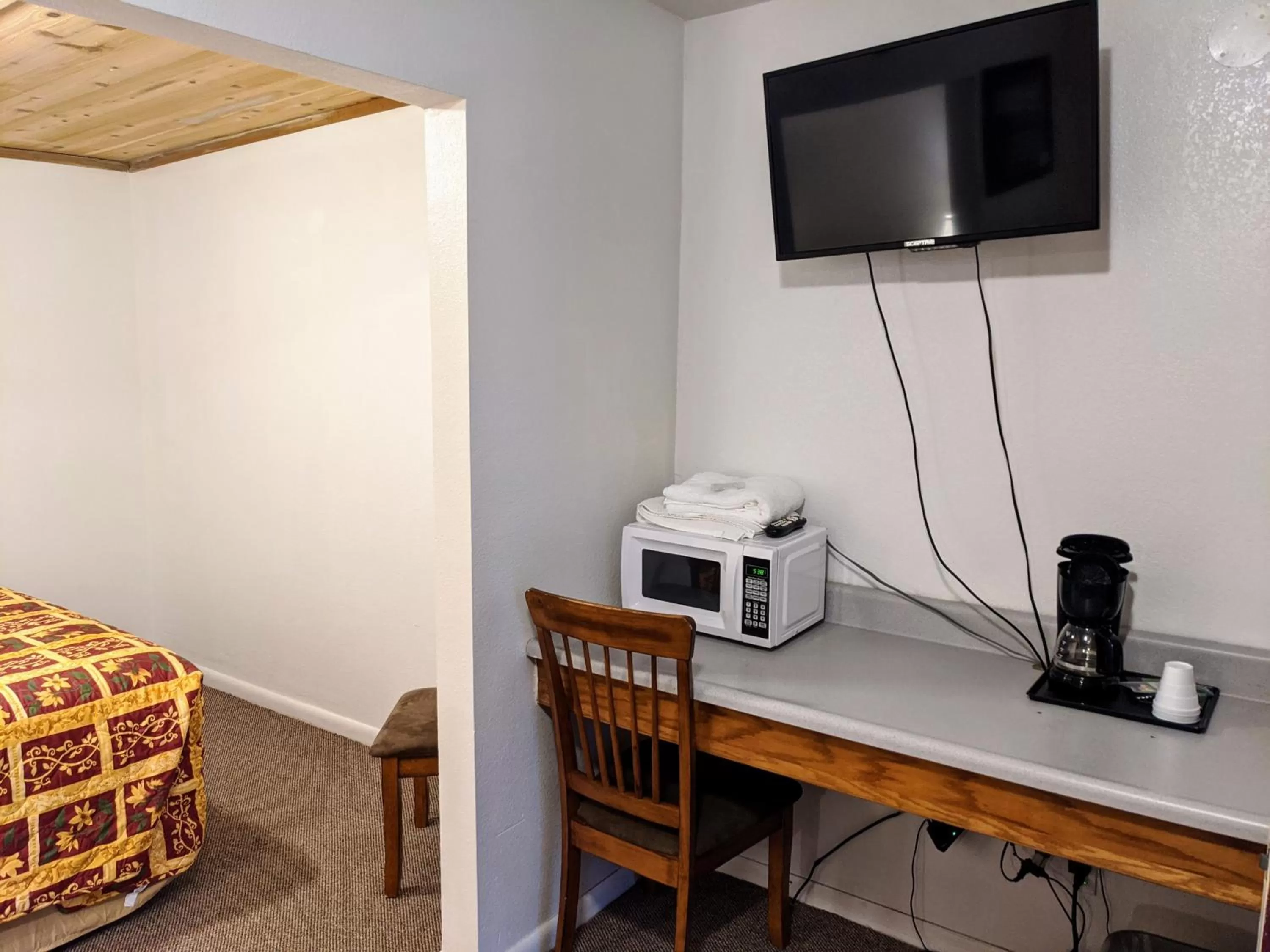 Bed in Seadrift Motel & RV Park