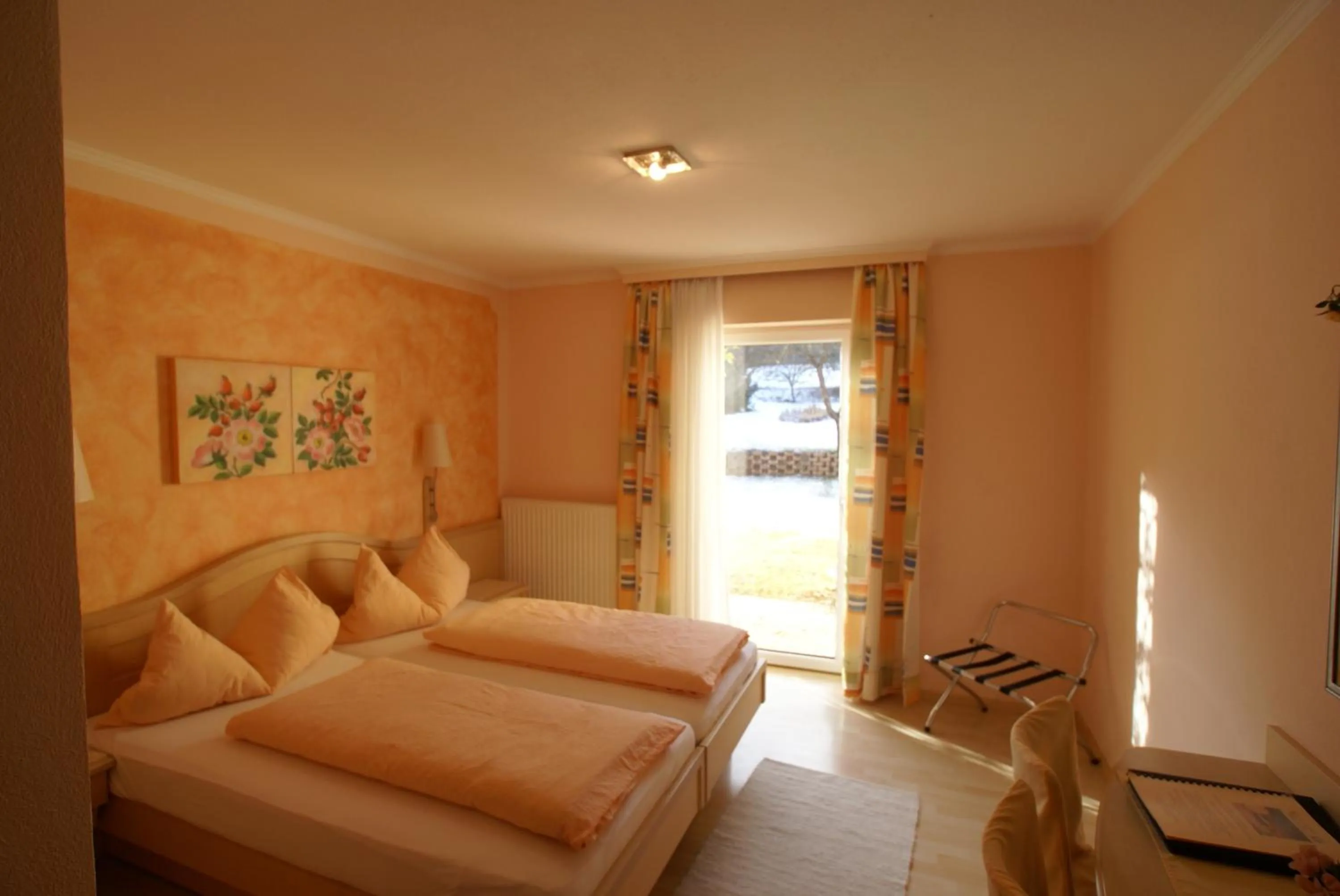 Bed in Gasthof Hotel Zur Post