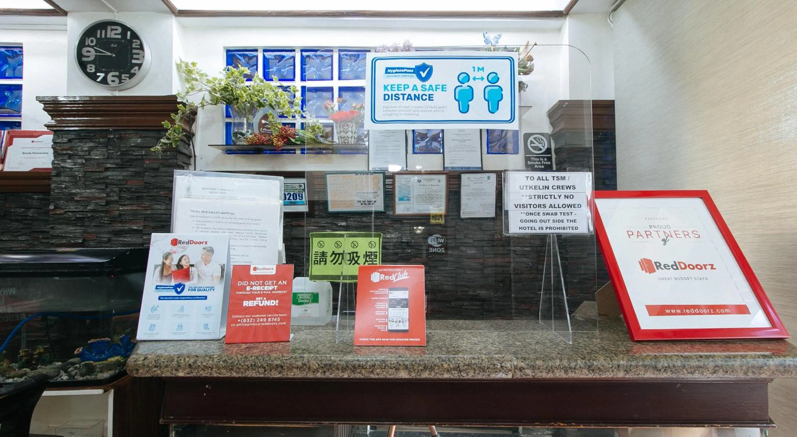 Lobby or reception in L Mansion 2 Palanan Makati City