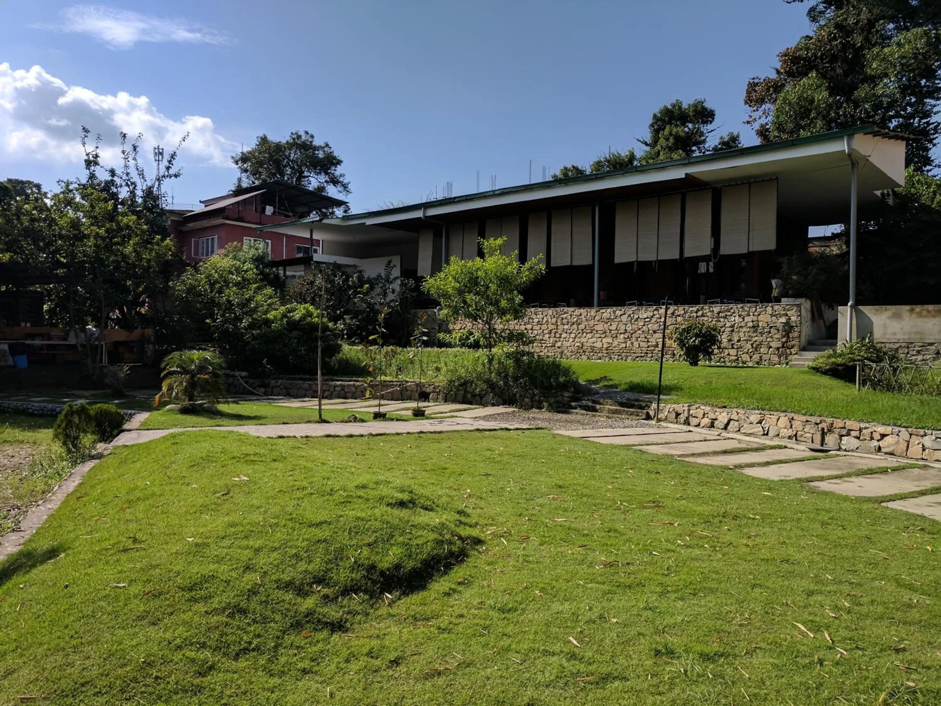 Garden, Property Building in The Museum