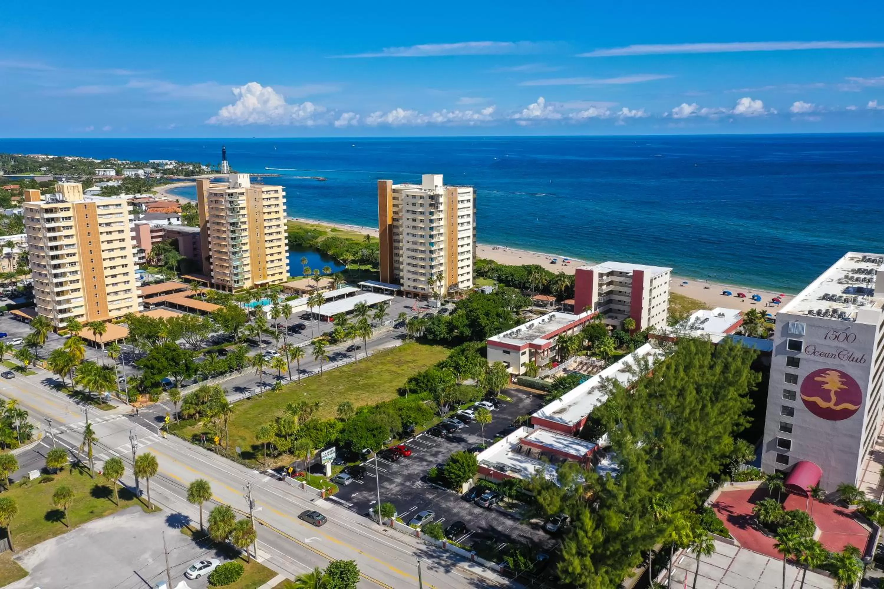 Bird's eye view in La Costa Beach Club