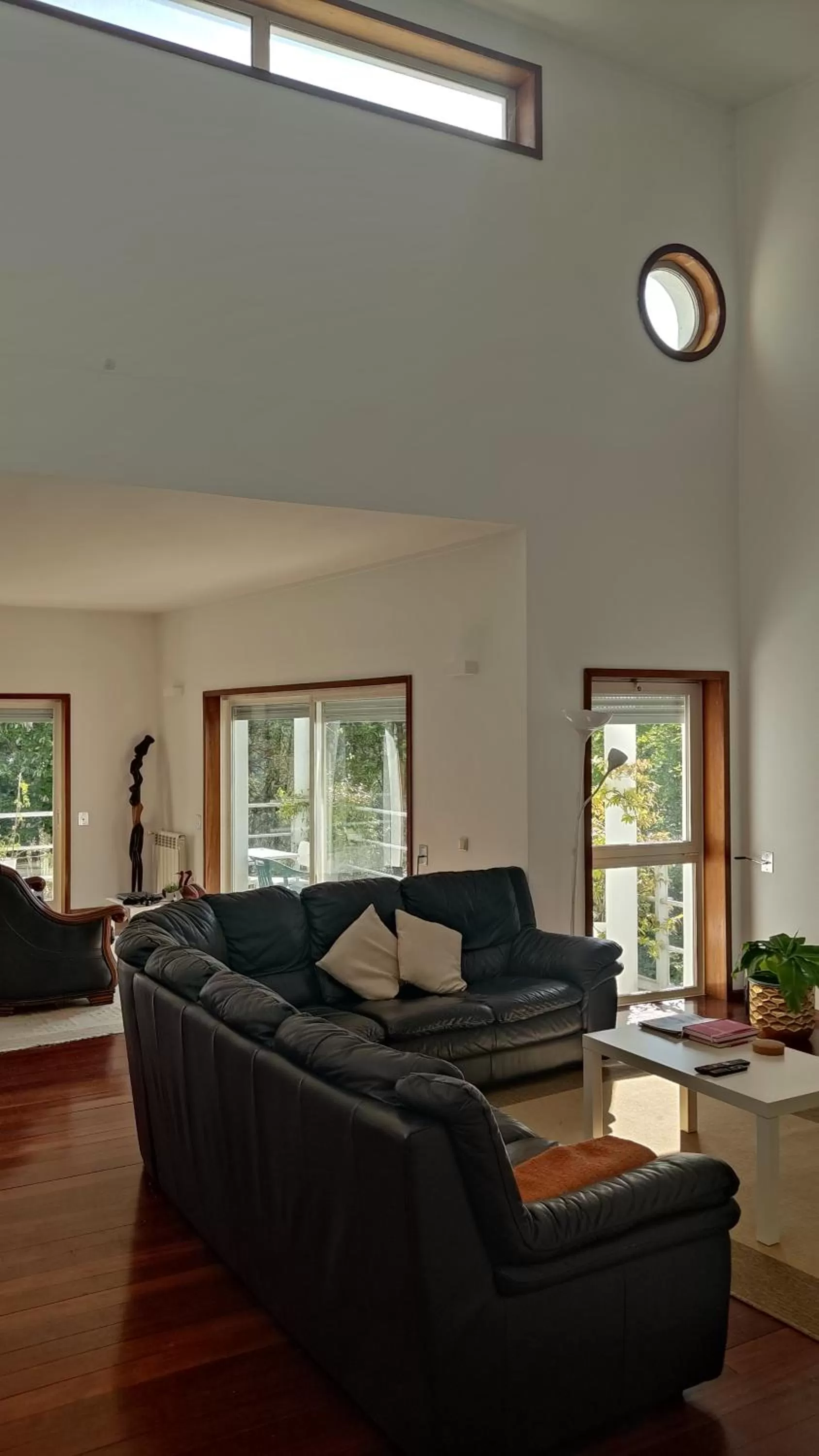 Living room in Casa de Apeleiras