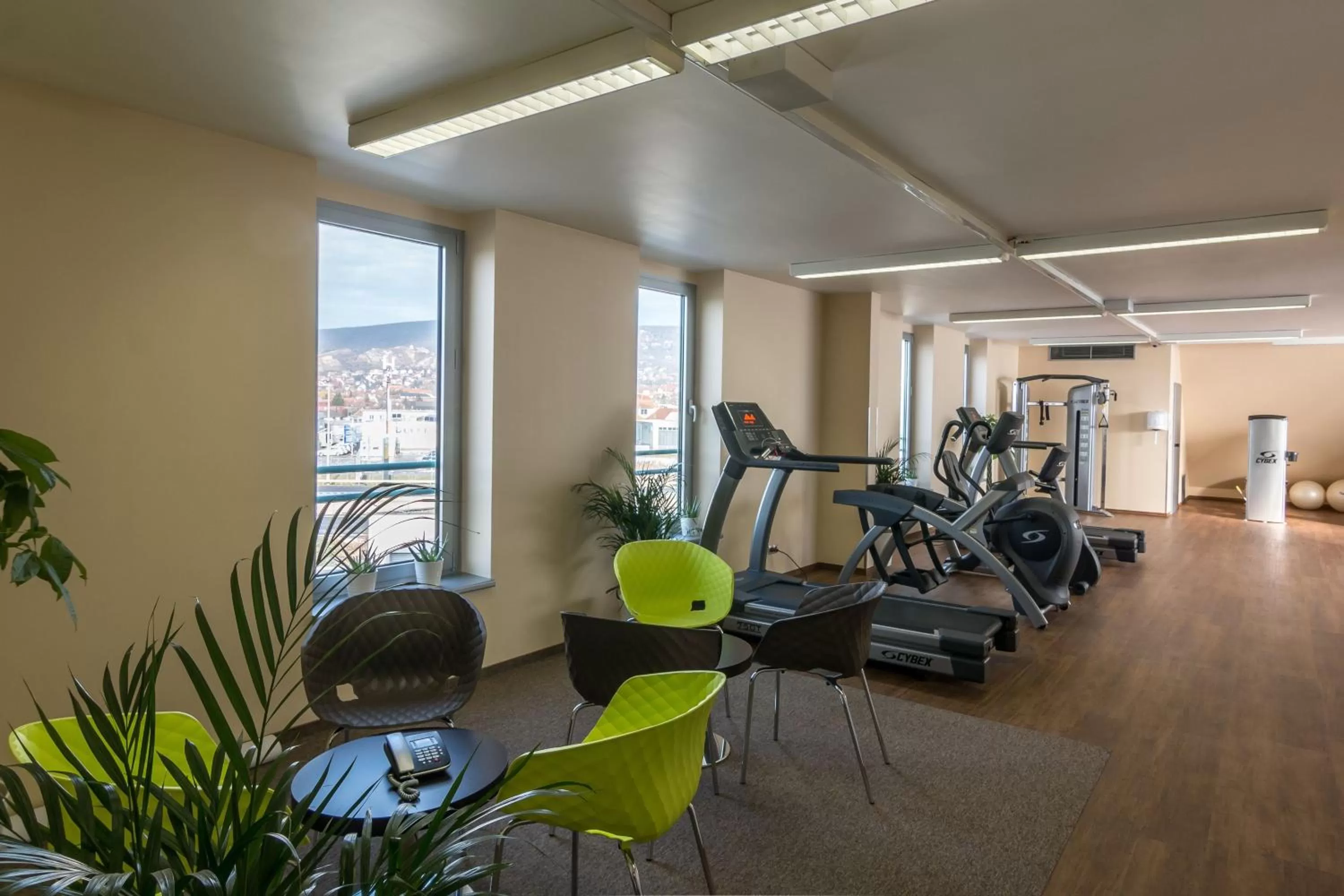 Fitness centre/facilities in Holiday Inn Budapest-Budaörs by IHG