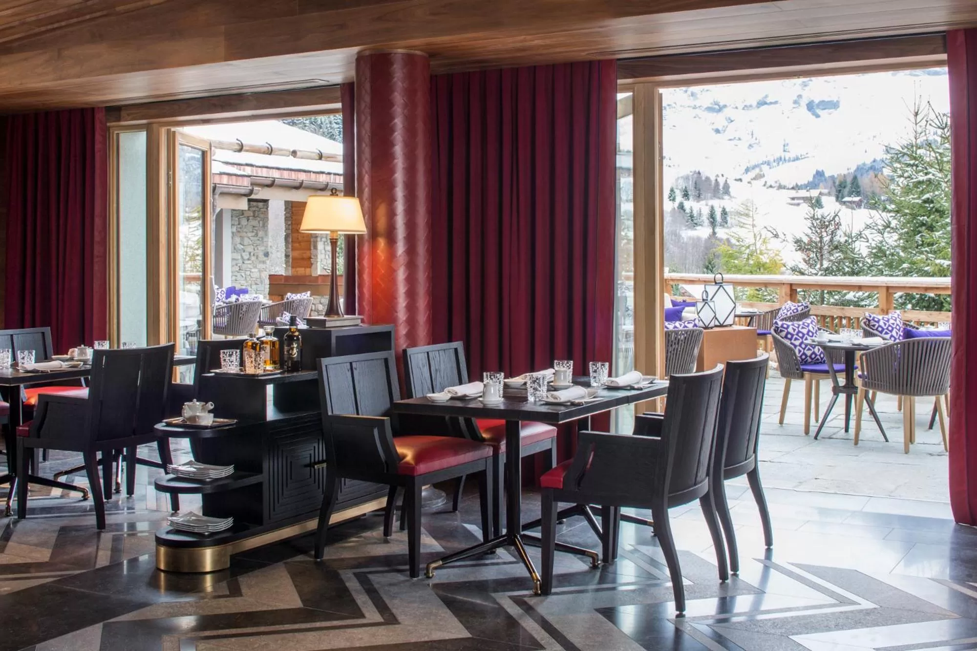 Restaurant/places to eat in Four Seasons Resort Megève