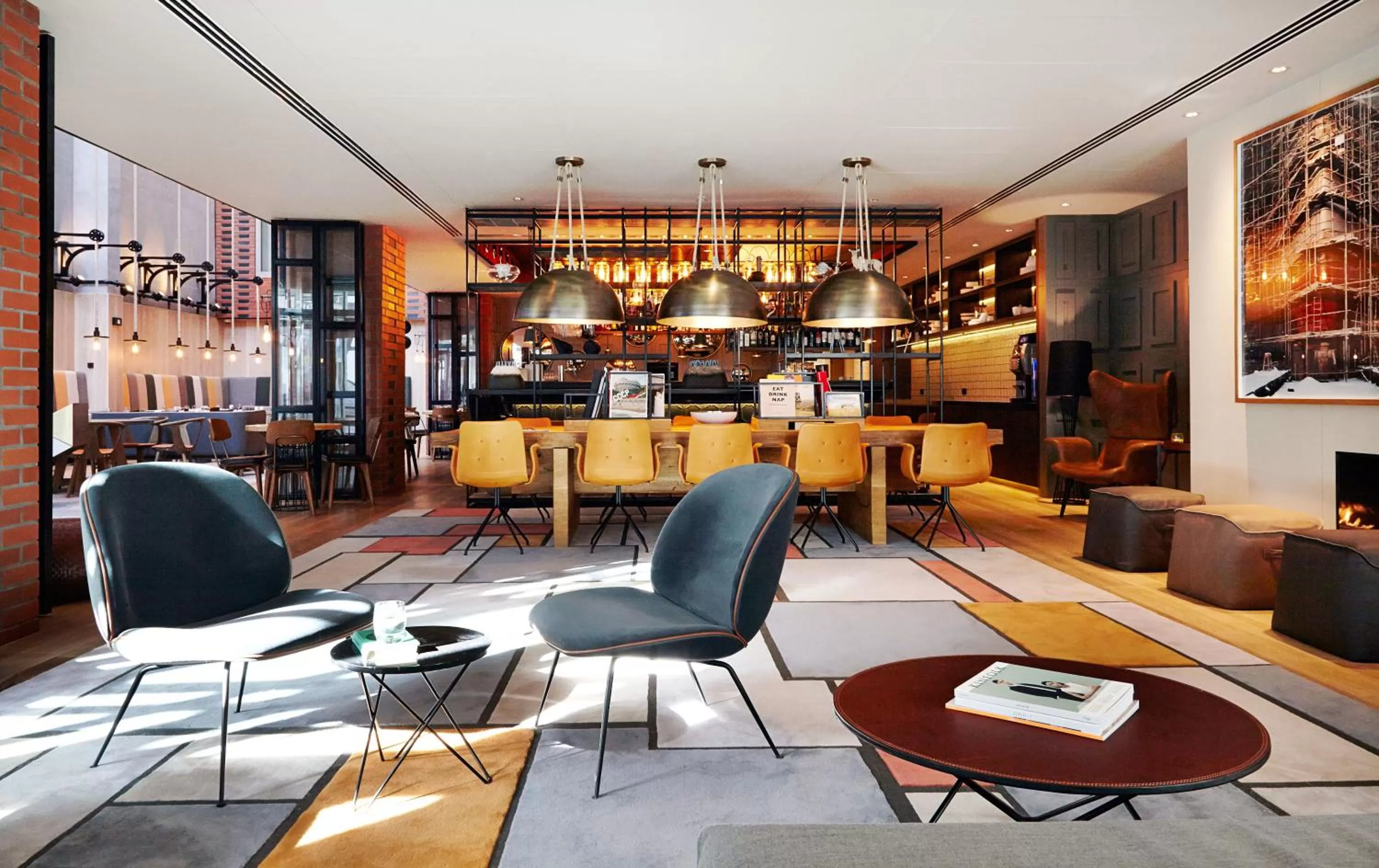 Communal lounge/ TV room in PURO Gdańsk Stare Miasto