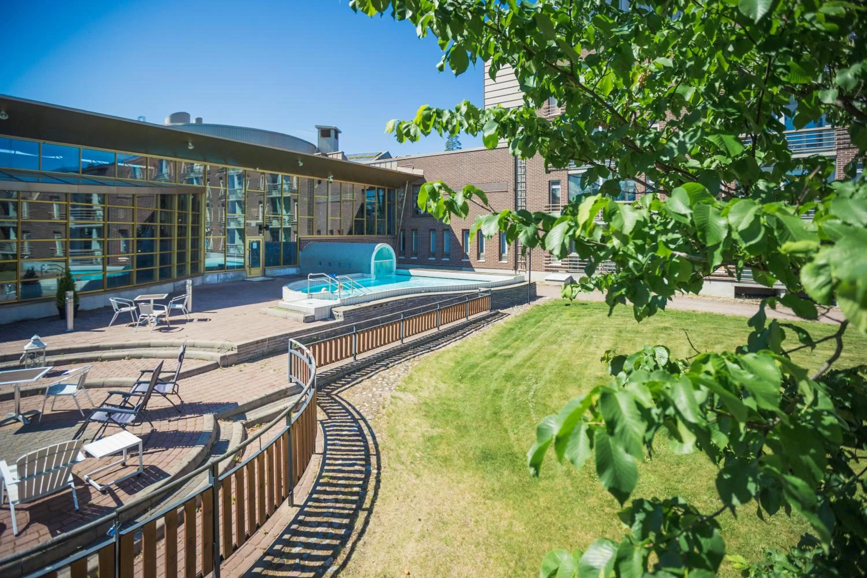 Garden in Finlandia Hotel Imatran Kylpylä Spa
