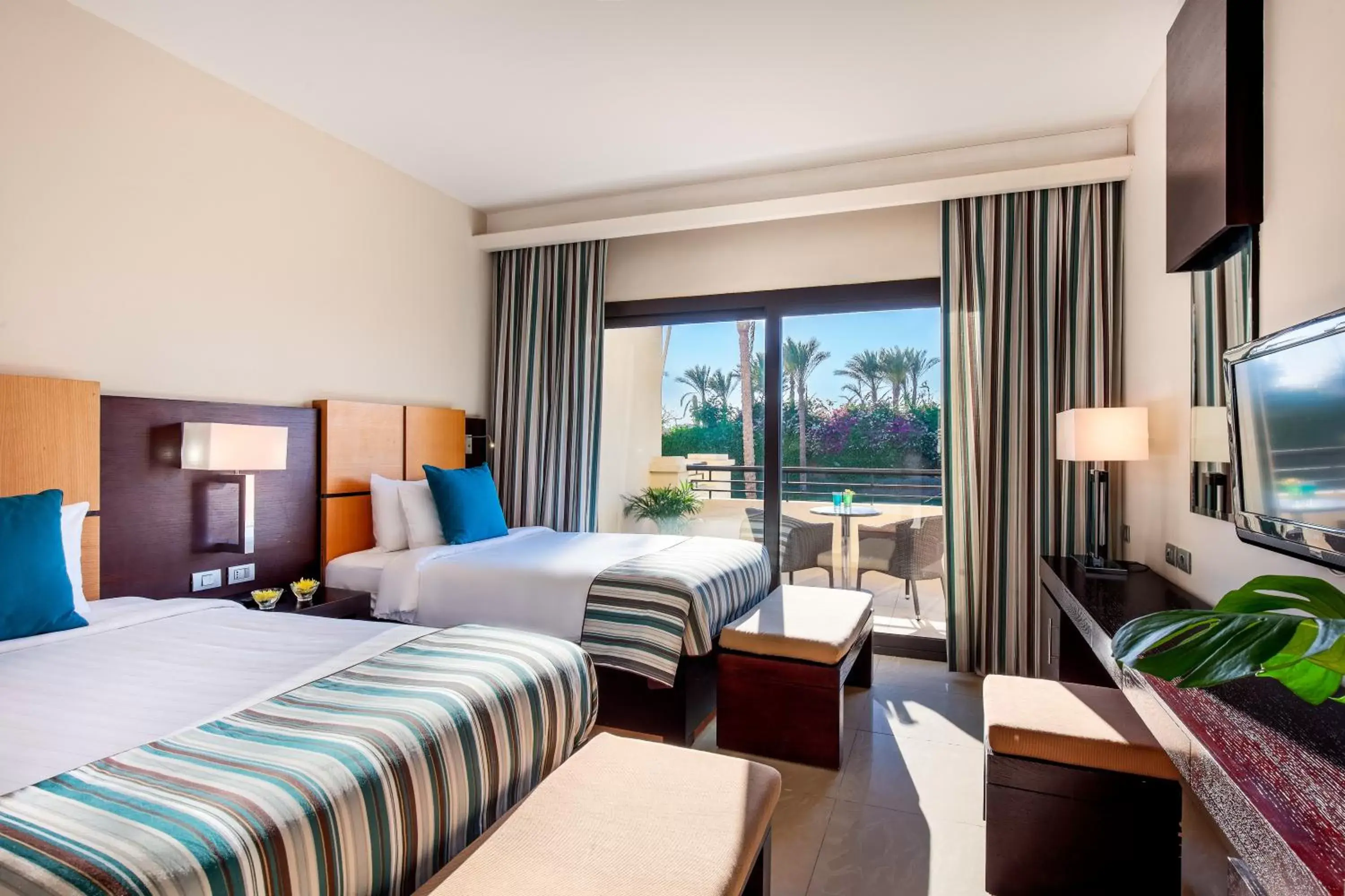 Deluxe Garden View Room in Cleopatra Luxury Resort Sharm El Sheikh Deluxe Garden View Room in Cleopatra Luxury Resort Sharm El Sheikh