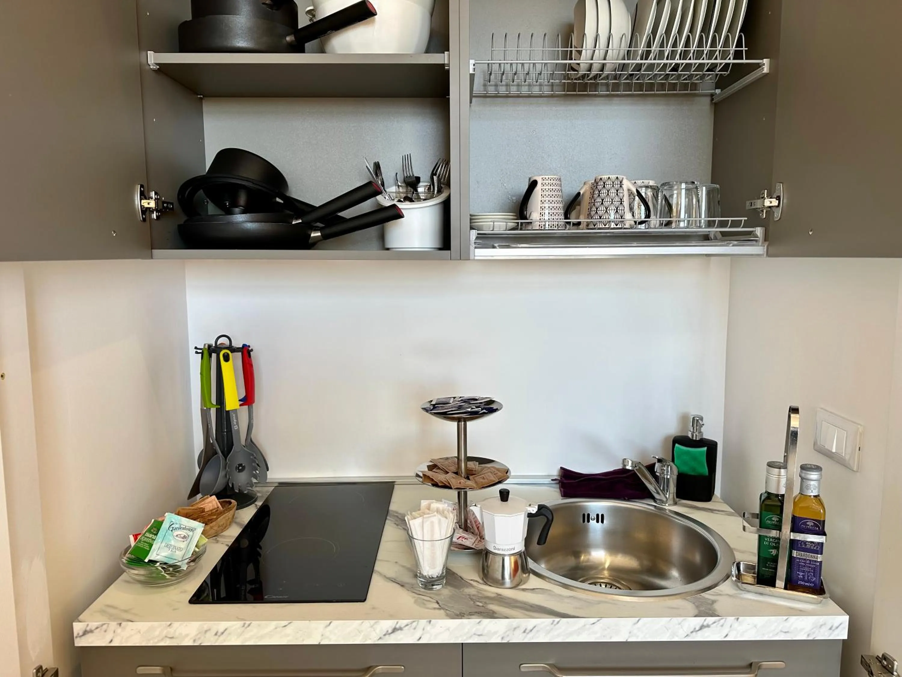 Kitchen or kitchenette in Hotel Exclusive