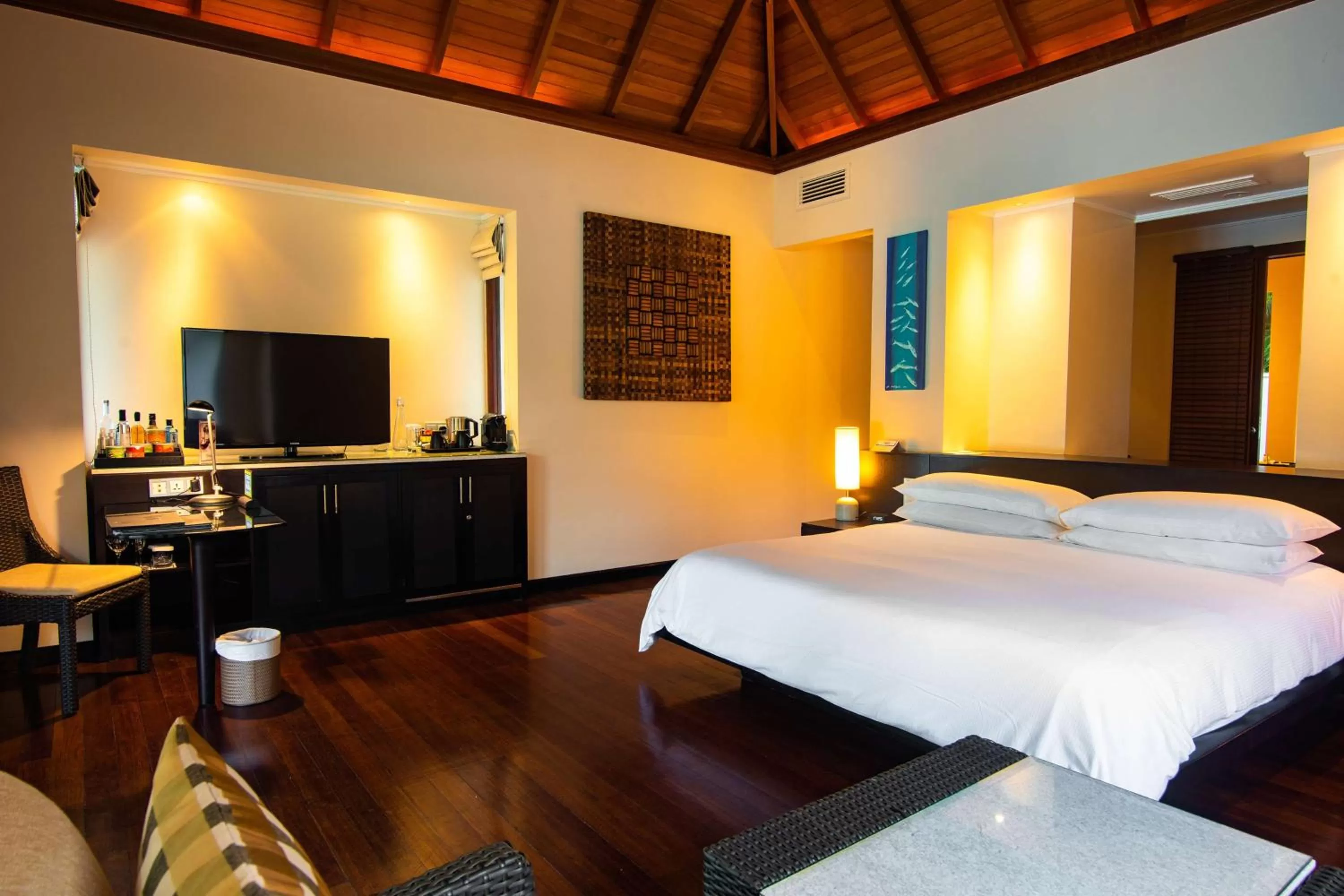 Beach Front Villa in Hilton Seychelles Labriz Resort & Spa