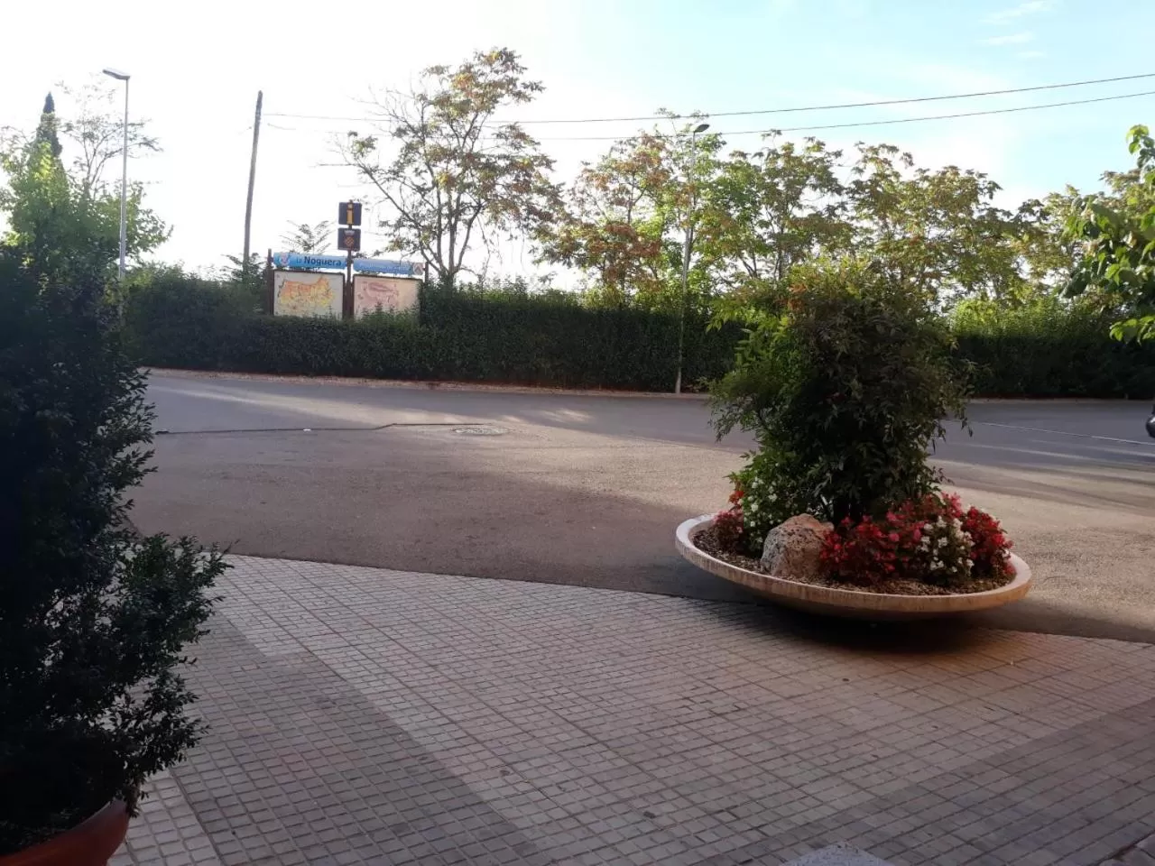 City view in Hotel Santuari Balaguer