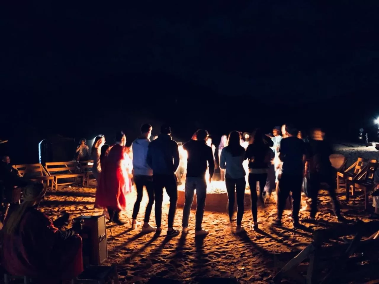 Evening entertainment in Riad Dar Attika