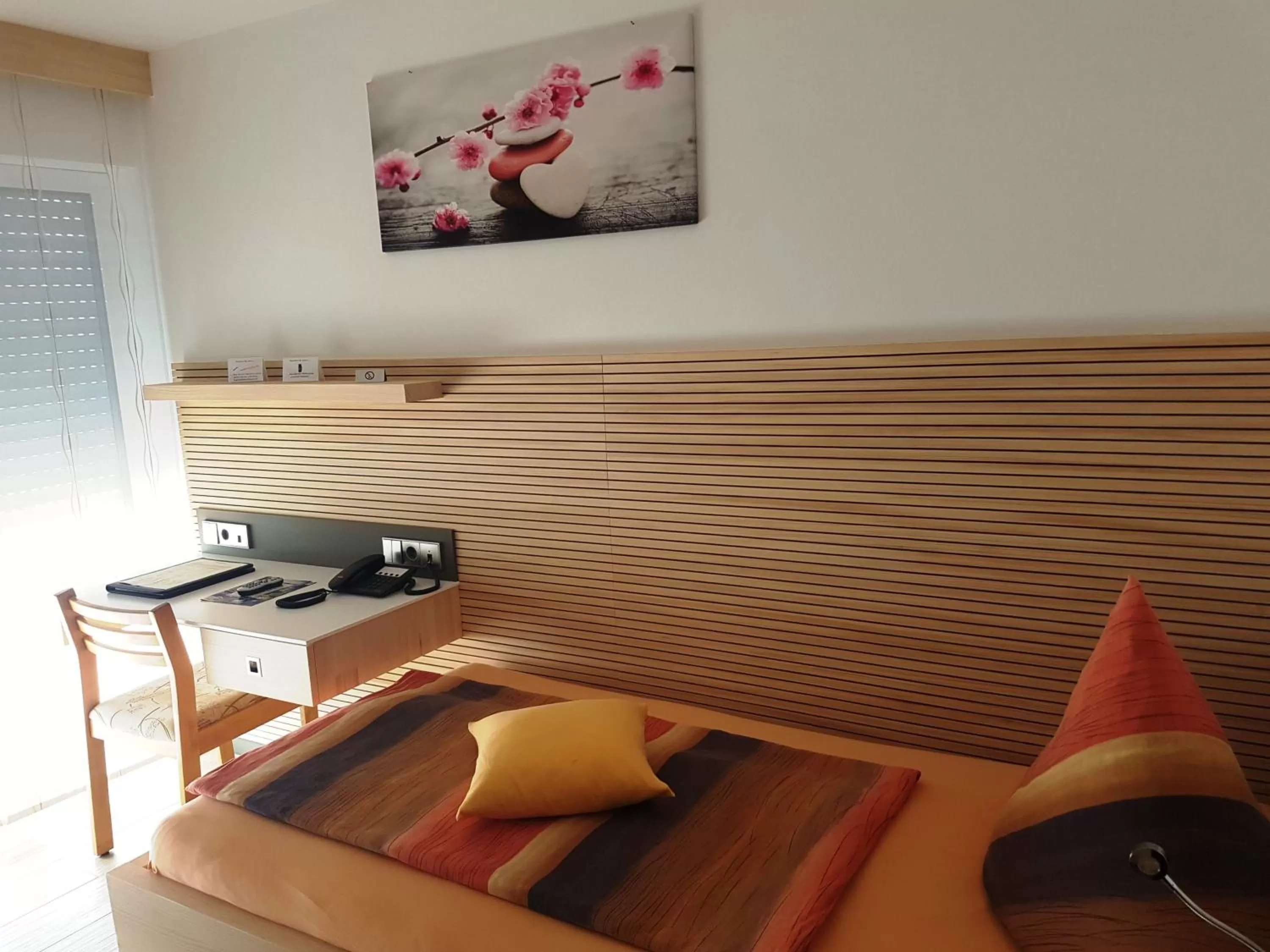 Bed in Hotel Garni Jägerhof