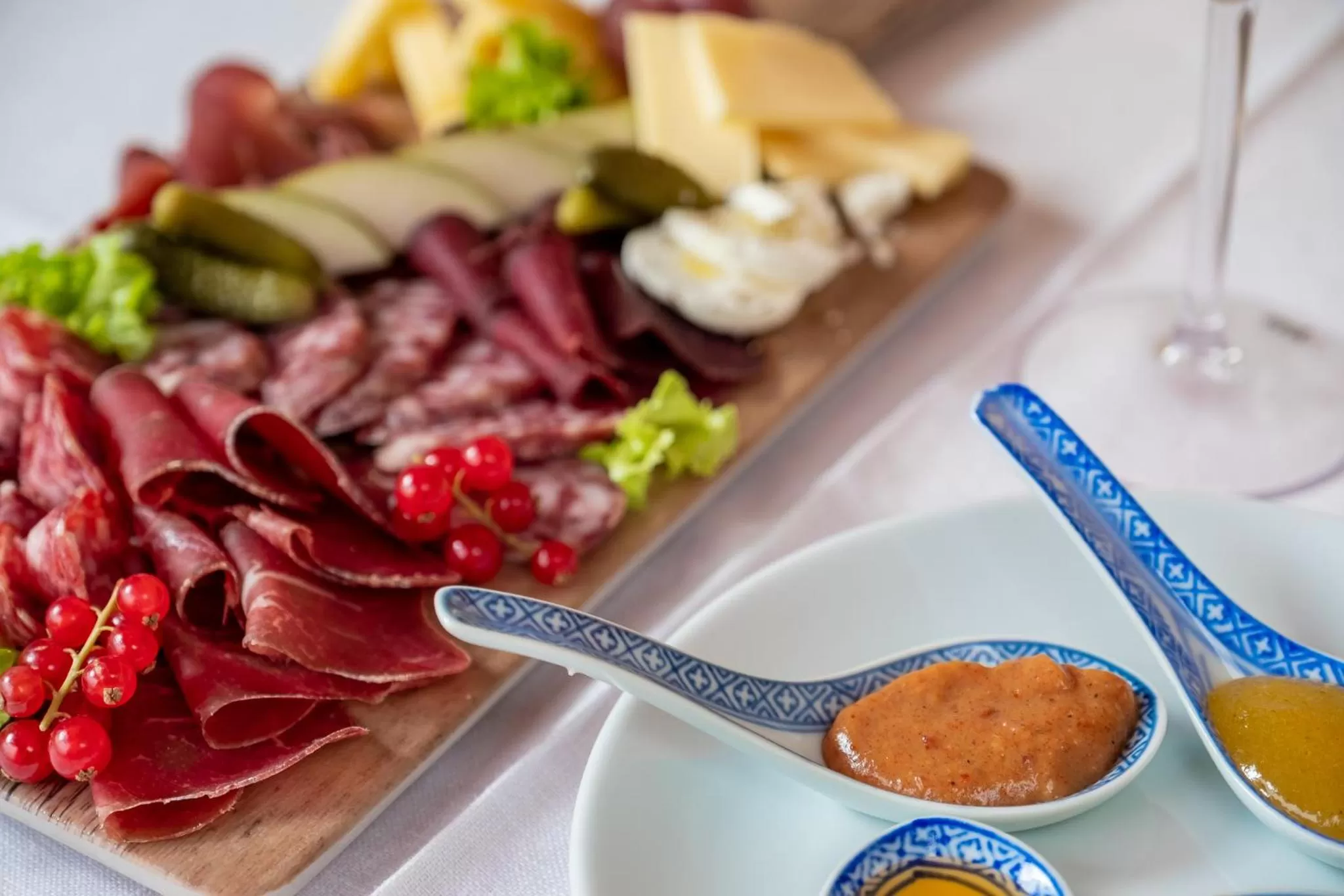 Food close-up in Hotel Morgana