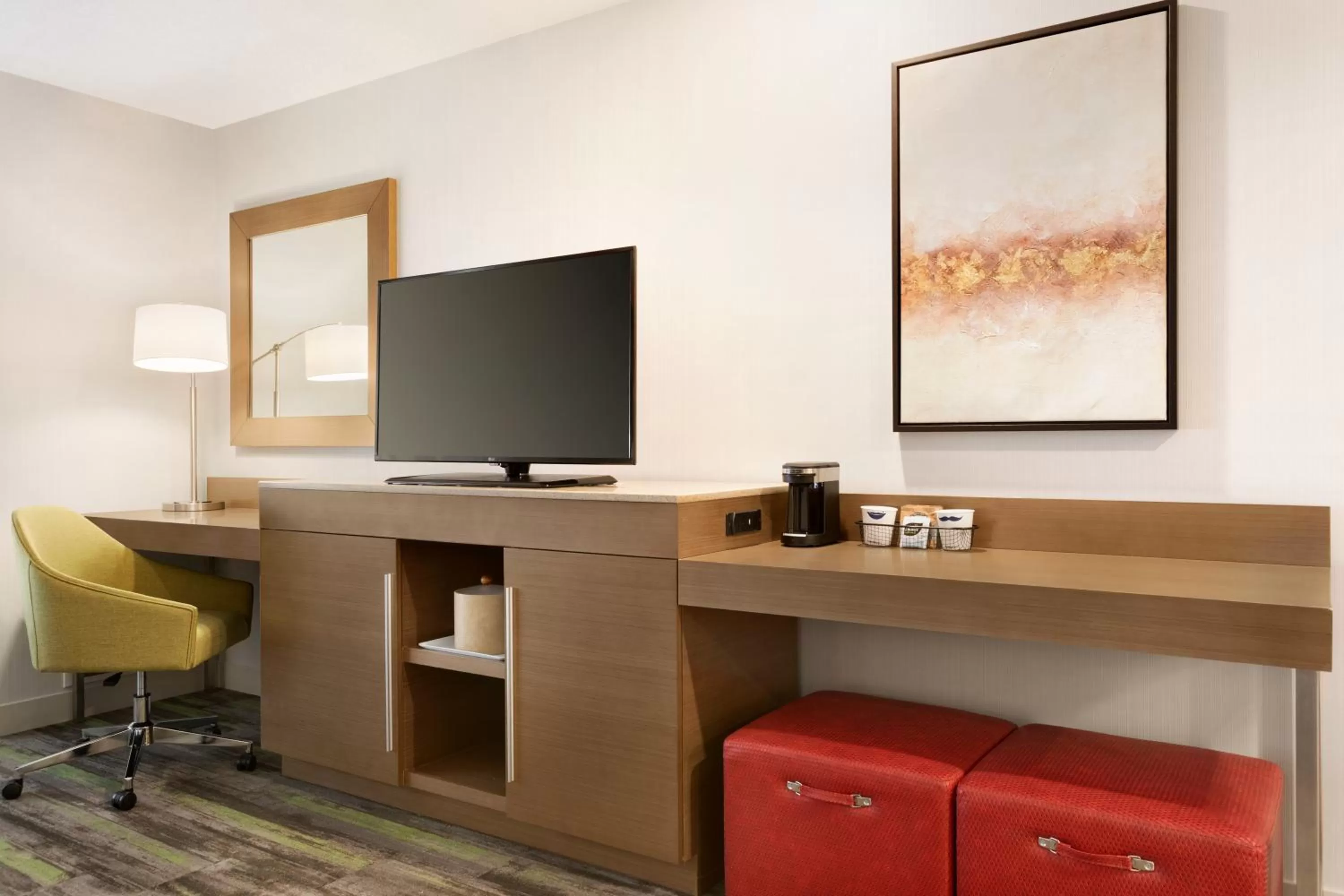 Living room in Ramada by Wyndham St Paul AB