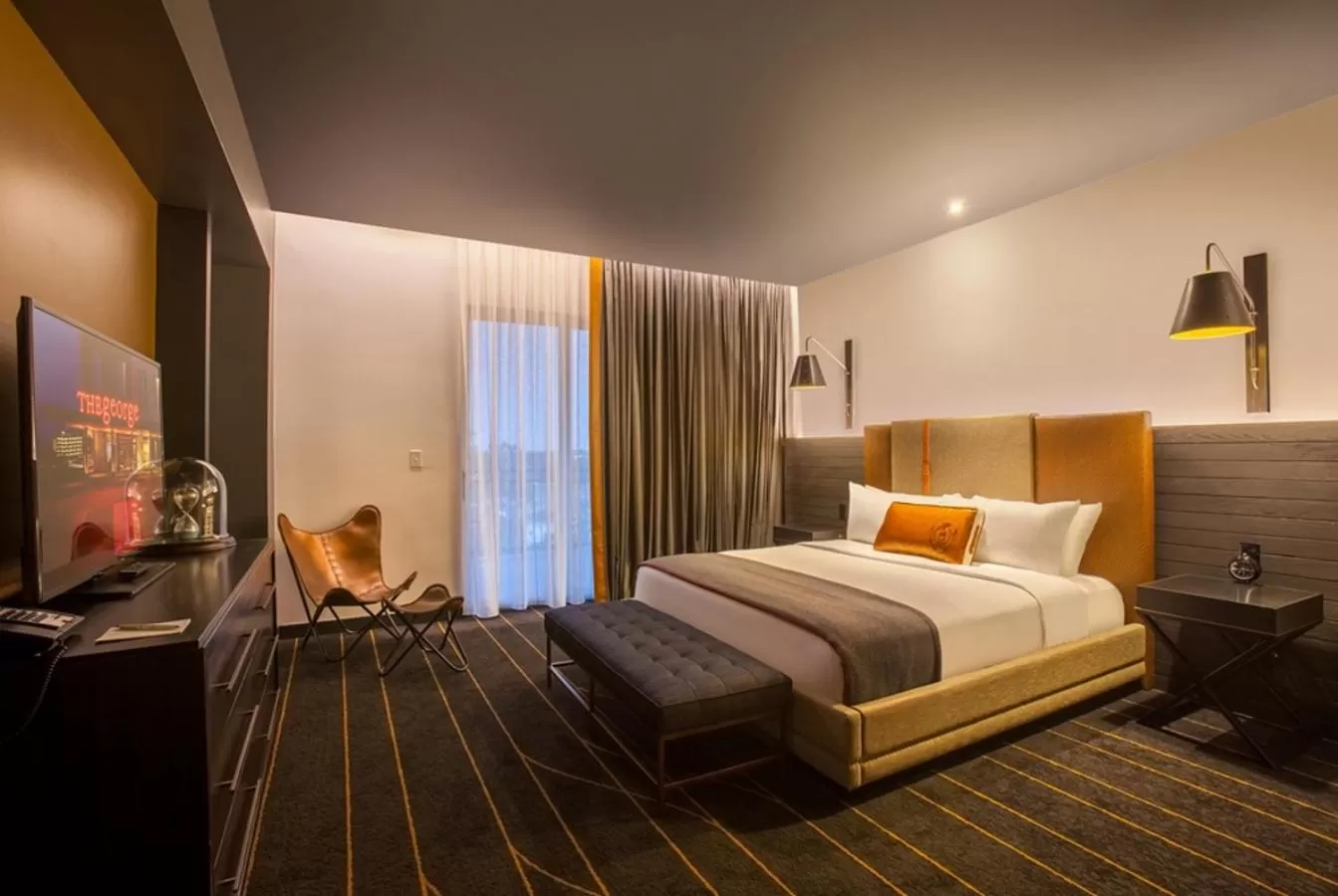 Photo of the whole room, Bed in The George, by Valencia Hotel Collection